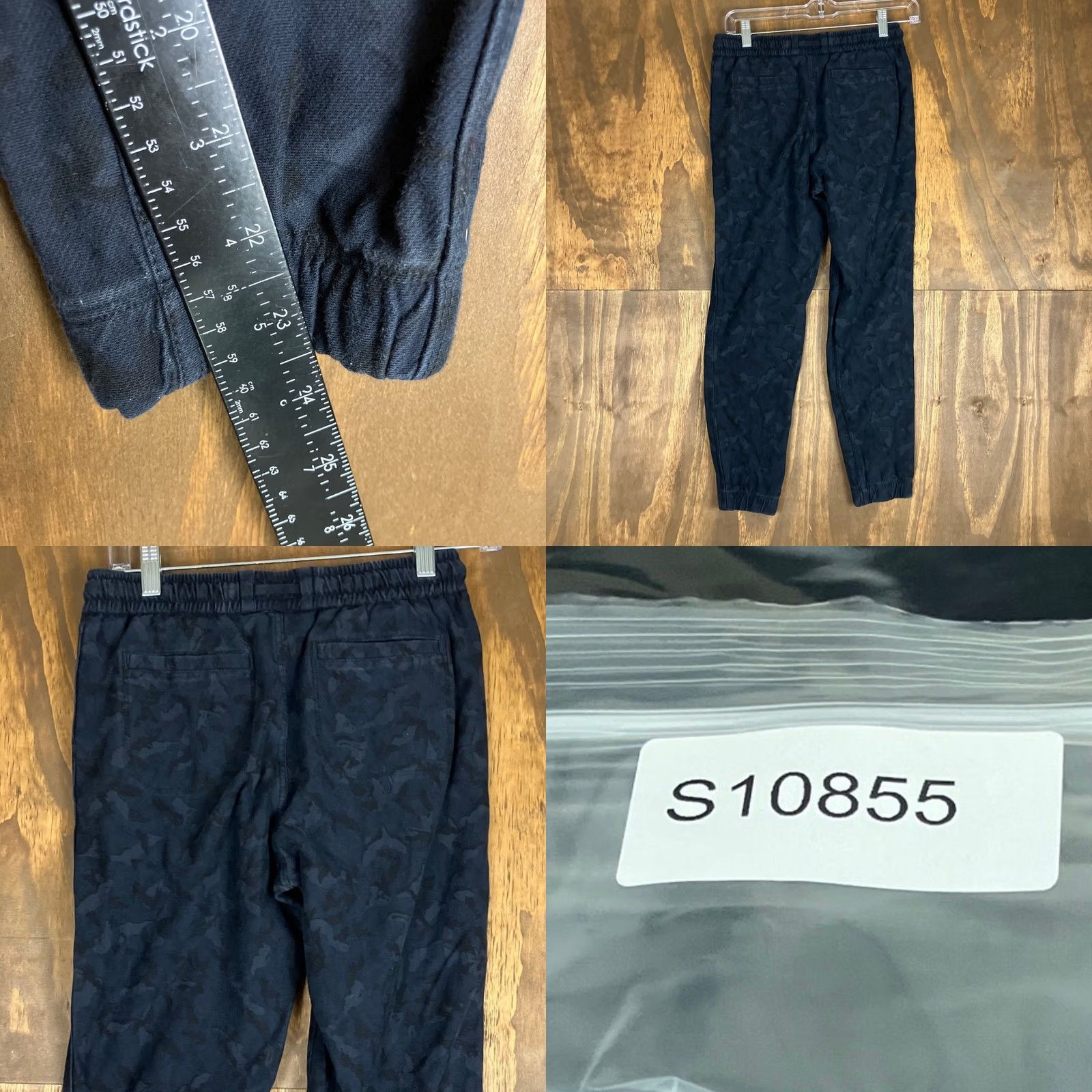 Athleta Athleta Womens Pants Navy Petite Printed Farallon Sweatpant Joggers Stretch 0P Size 26" / US 2 / IT 38 - 8 Thumbnail