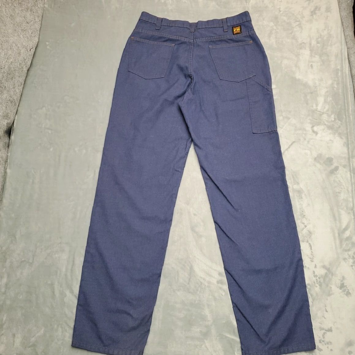 Denime VTG Tough Duck FR Jeans Mens 36x36 Blue Denim HRC2 Fire Flame Resistant 5-Pocket Cargo Pants Reg Waist 36 Inseam 35 Color Blue Mens Size US 36 / EU 52 - 6 Thumbnail