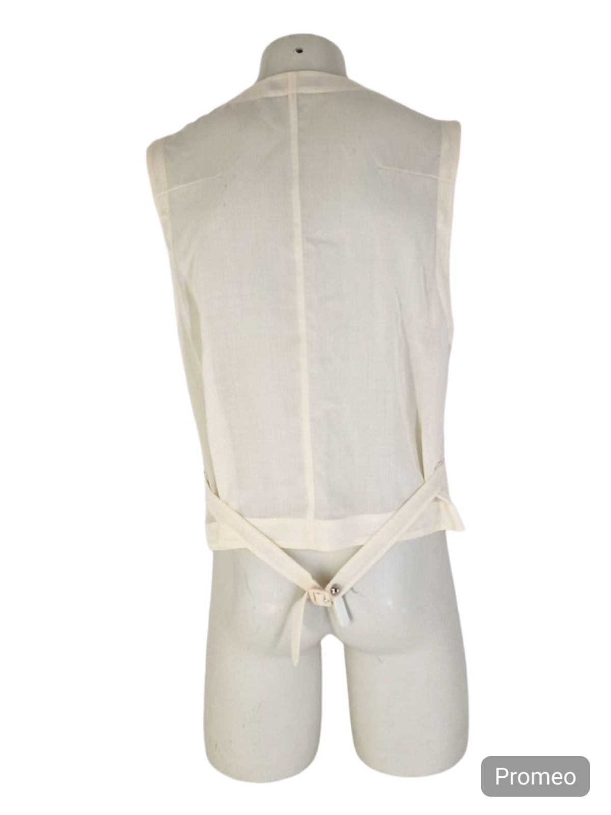 Dior Dior Homme Fine Gauge Wool Waistcoat / Gilet Size 52R - 2 Thumbnail
