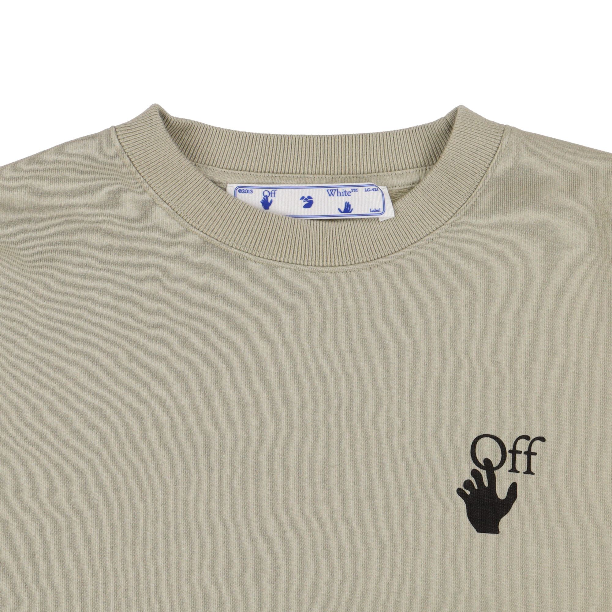 Off-White Beige Bubble Arrows Oversized Sweatshirt Size US S / EU 44-46 / 1 - 6 Thumbnail