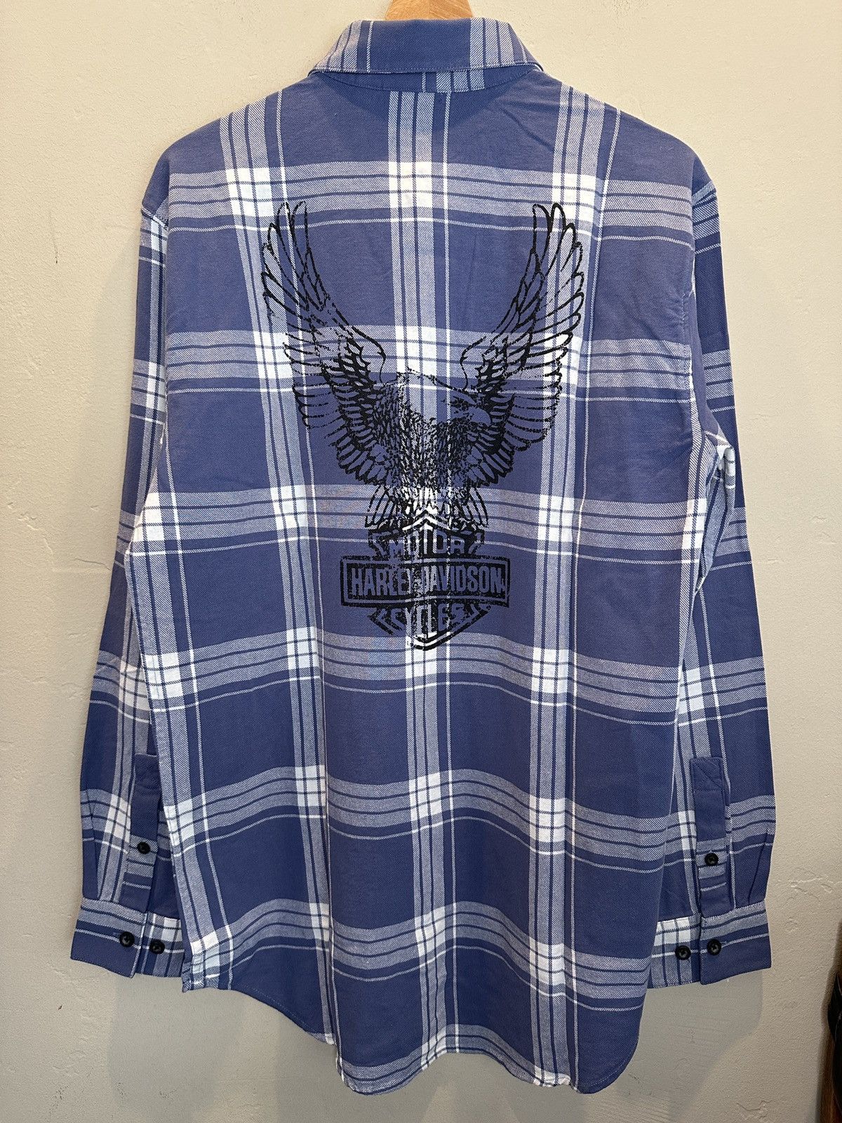 image of New Harley Davidson Double Pocket Button Shirt Shacket, Men's (Size Medium)