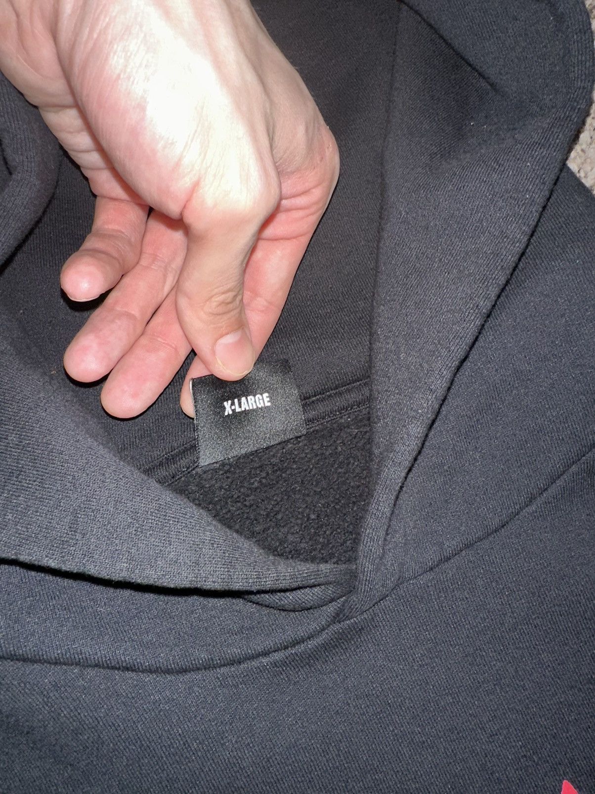 Designer × Hypebeast × Revenge Revenge ‘Bred’ Arch Logo Hoodie XL Size US XL / EU 56 / 4 - 8 Thumbnail