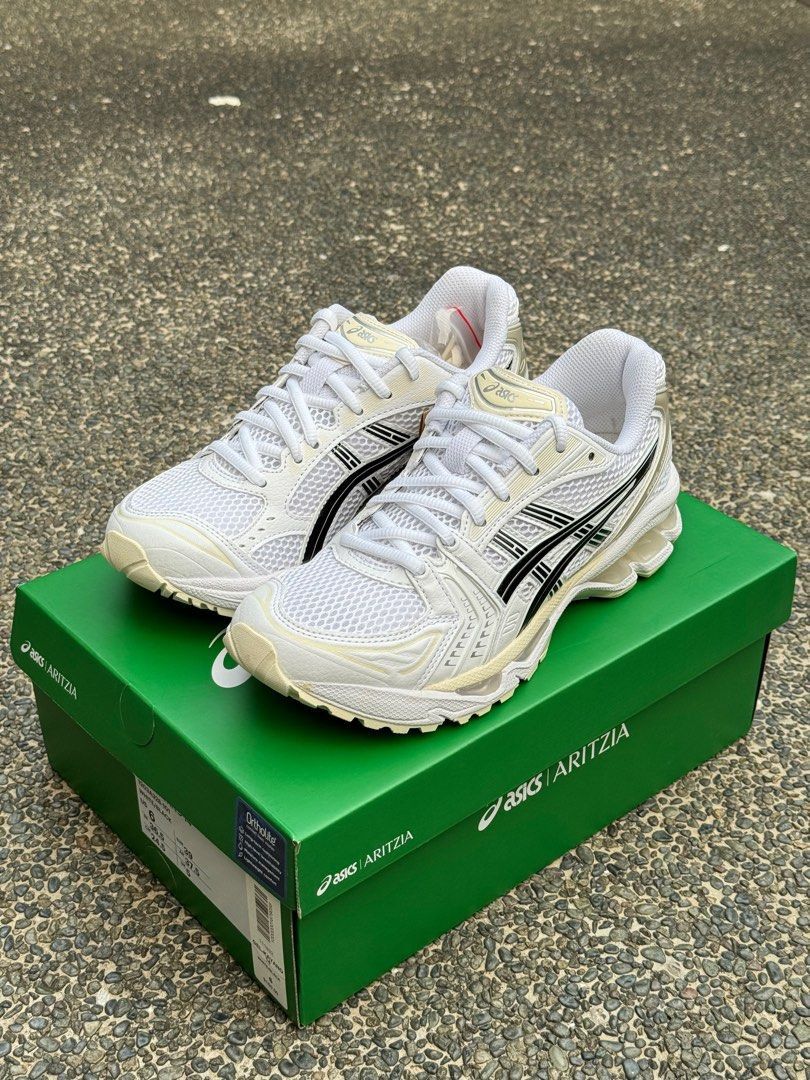 Aritzia × Asics ASICS Gel-Kayano 14 Aritzia White Black Size US 6 / IT 36 - 3 Thumbnail