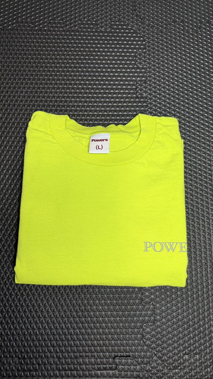 Powers Supply Powers Supply Statue Graphic Long Sleeve Tee Neon Yellow (L) Size US L / EU 52-54 / 3 - 9 Thumbnail