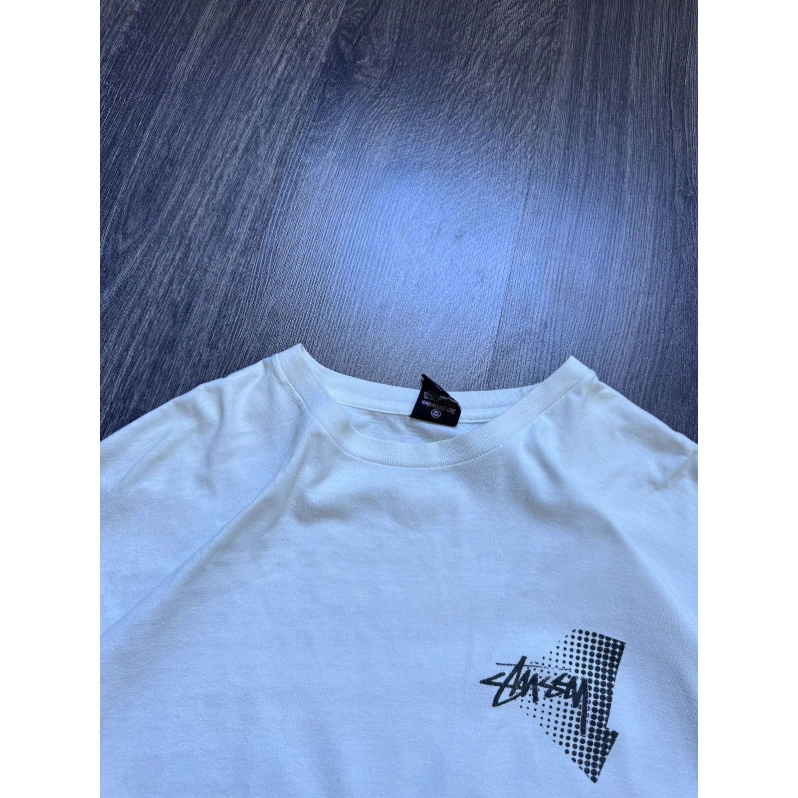 Stussy Vintage Stussy White Back Logo t-shirt Size US L / EU 52-54 / 3 - 3 Thumbnail