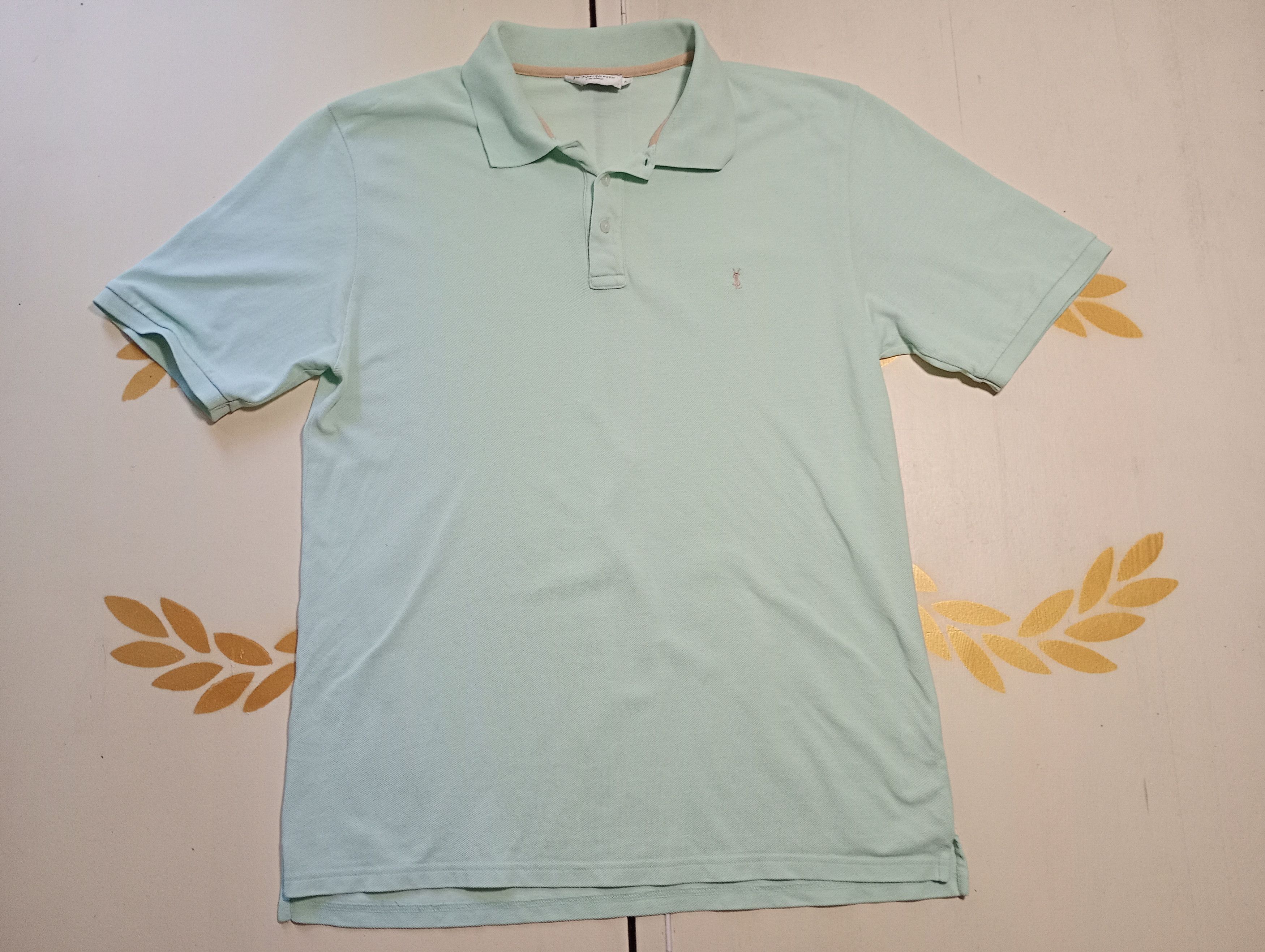 Yves Saint Laurent YSL Pour Homme Polo Shirt Vintage Size US XL / EU 56 / 4 - 1 Thumbnail