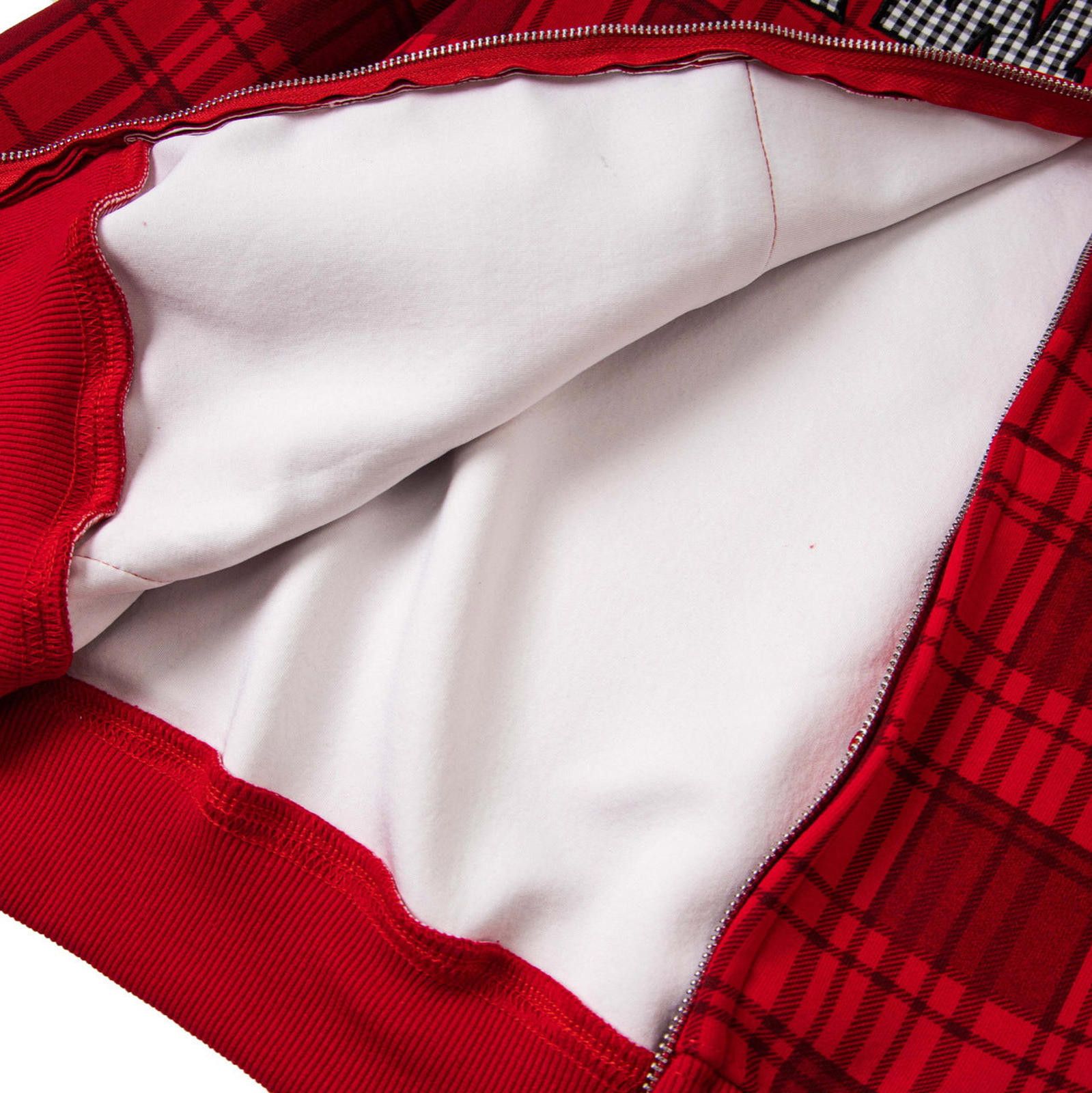 Japanese Brand Plaid Logo Hoodie - Cotton Pullover Size M / US 6-8 / IT 42-44 - 4 Thumbnail