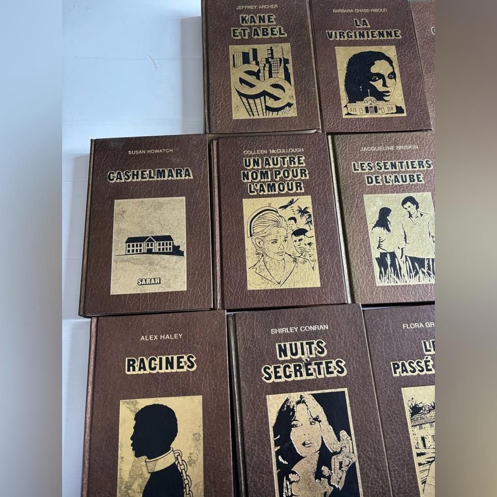 Designer Lot of 16 vintage Club Best Sellers French Books Size ONE SIZE - 2 Thumbnail