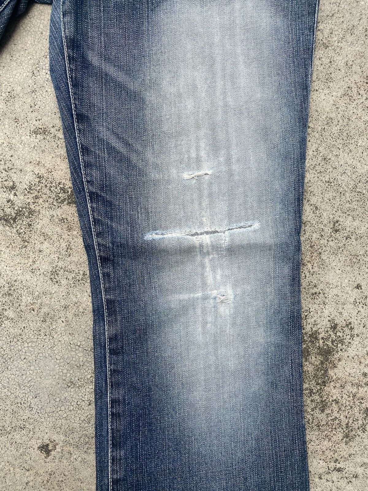 Japanese Brand × Tornado Mart Flare Jeans Tornado Mart Distressed Bootcut Size US 28 / EU 44 - 6 Thumbnail
