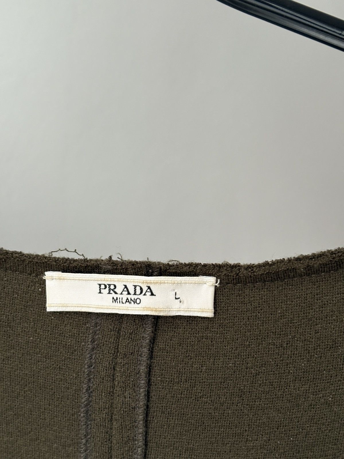 Miu Miu × Prada Prada khaki 2010 dress Size M / US 6-8 / IT 42-44 - 7 Thumbnail