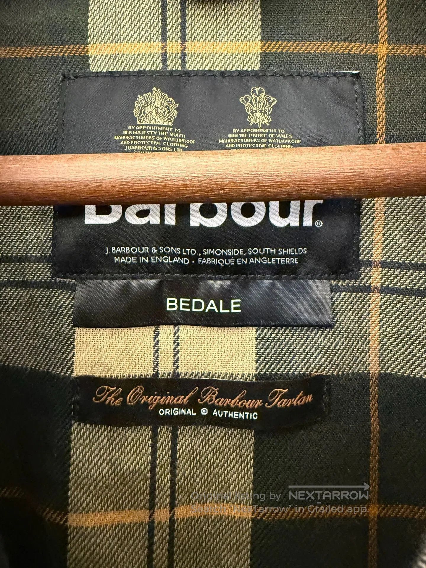 Barbour Barbour Men's Waxed Lapel Jacket. Size US XS / EU 42 / 0 - 3 Thumbnail