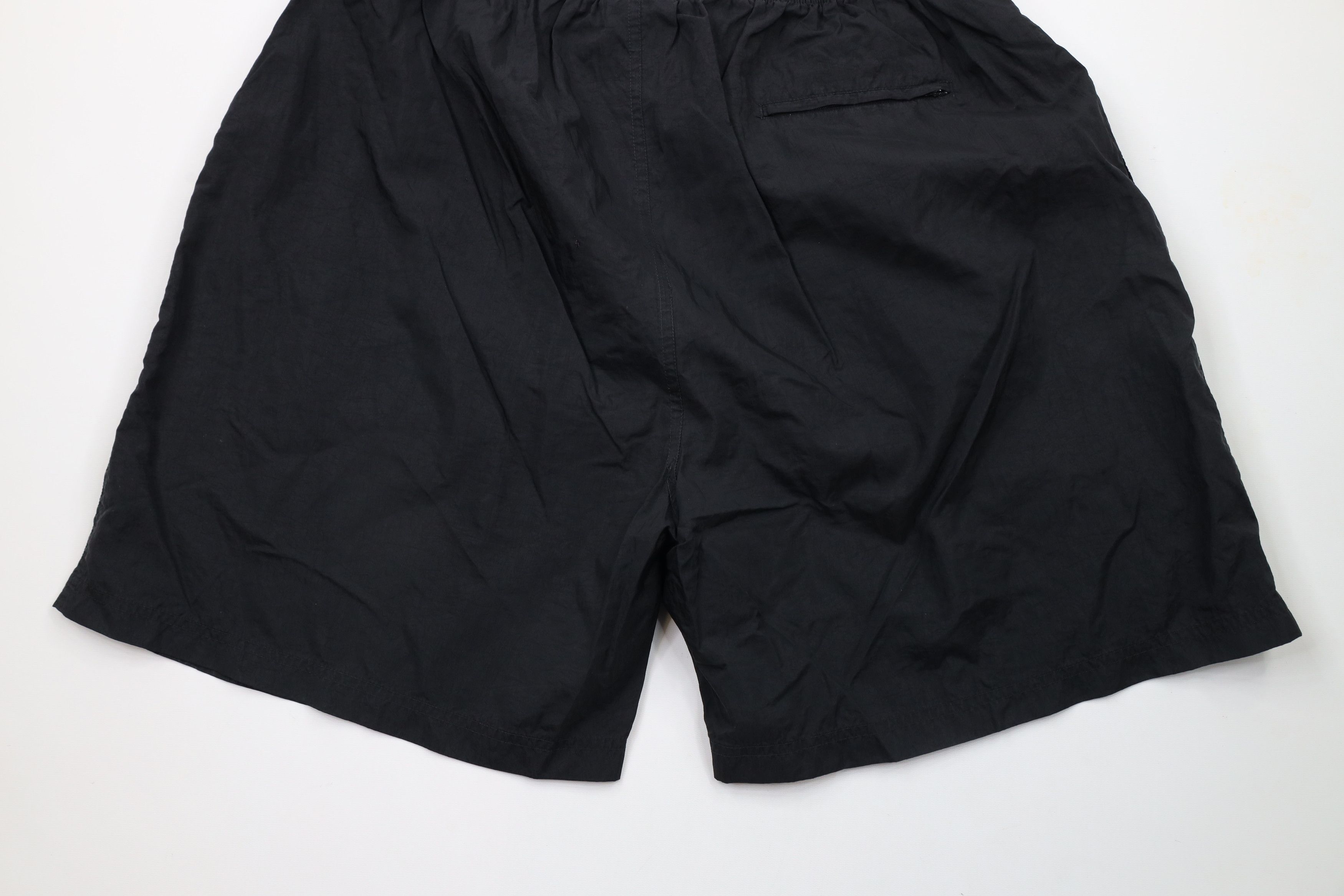Reebok × Vintage Vintage 90s Reebok Out Lined Above Knee Shorts Baggies Black Size US 38 / EU 54 - 11 Thumbnail