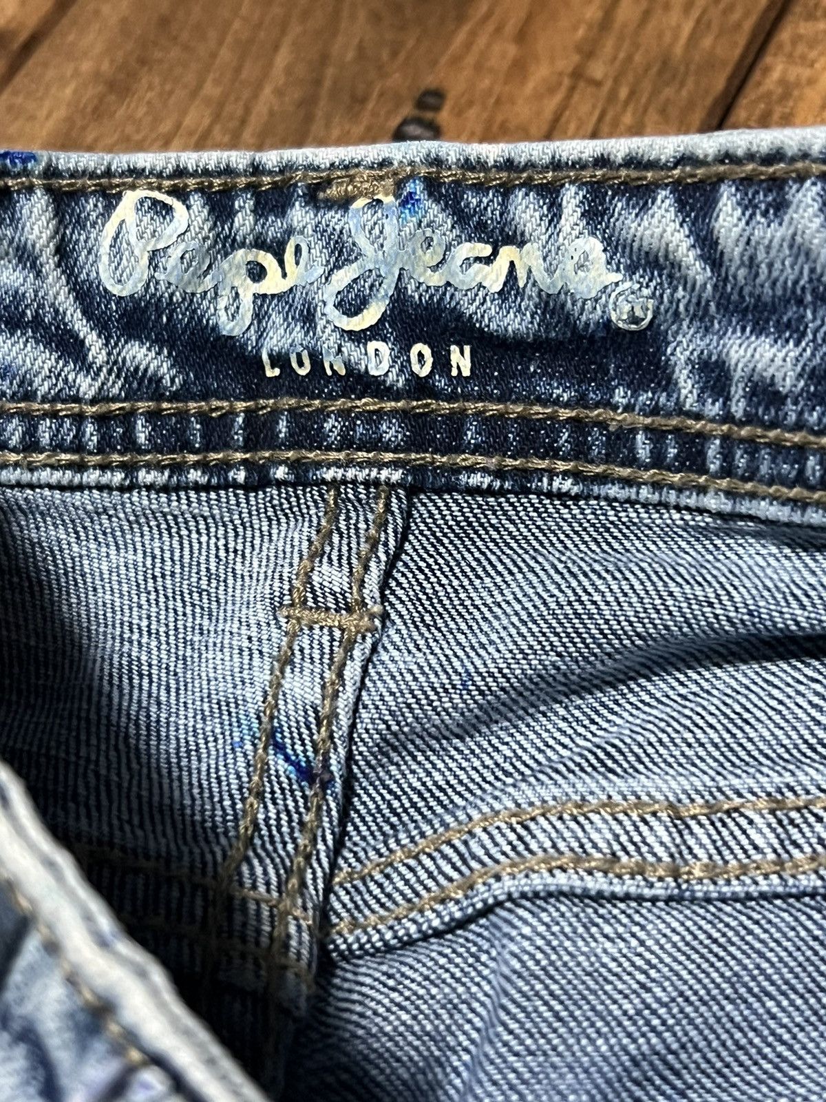 If Six Was Nine × Pepe Jeans Pepe Jeans light denim Size US 30 / EU 46 - 12 Thumbnail