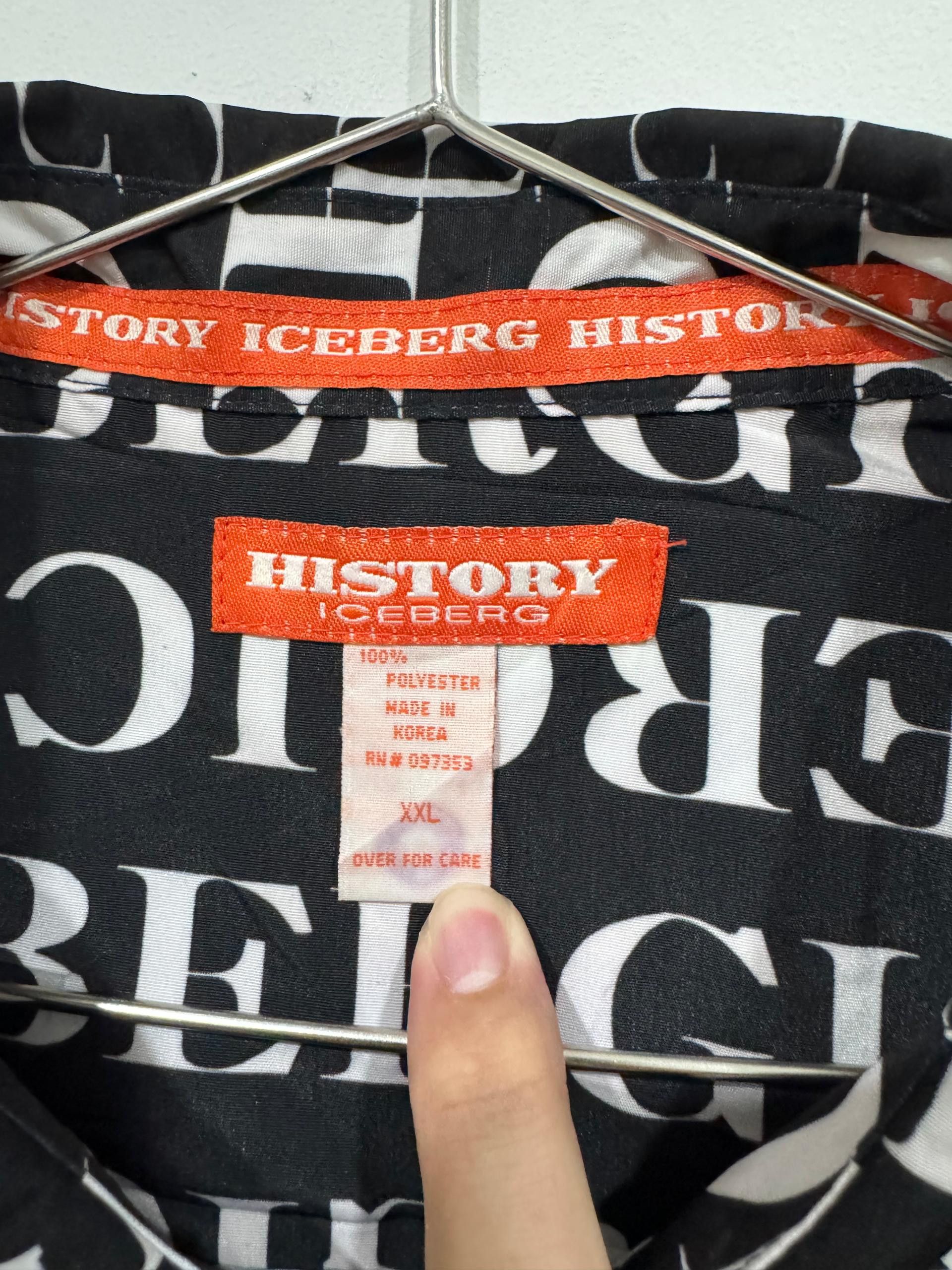 Iceberg Vintage Y2K Iceberg Oversized AOP Shirt Size US XL / EU 56 / 4 - 3 Thumbnail