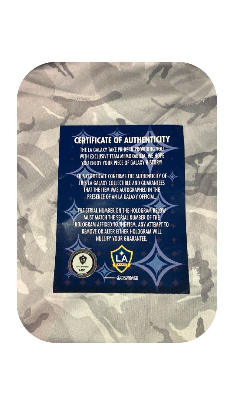 Other 2021 LA Galaxy Team-Certified Signed Pre-Match Top Size US M / EU 48-50 / 2 - 3 Thumbnail