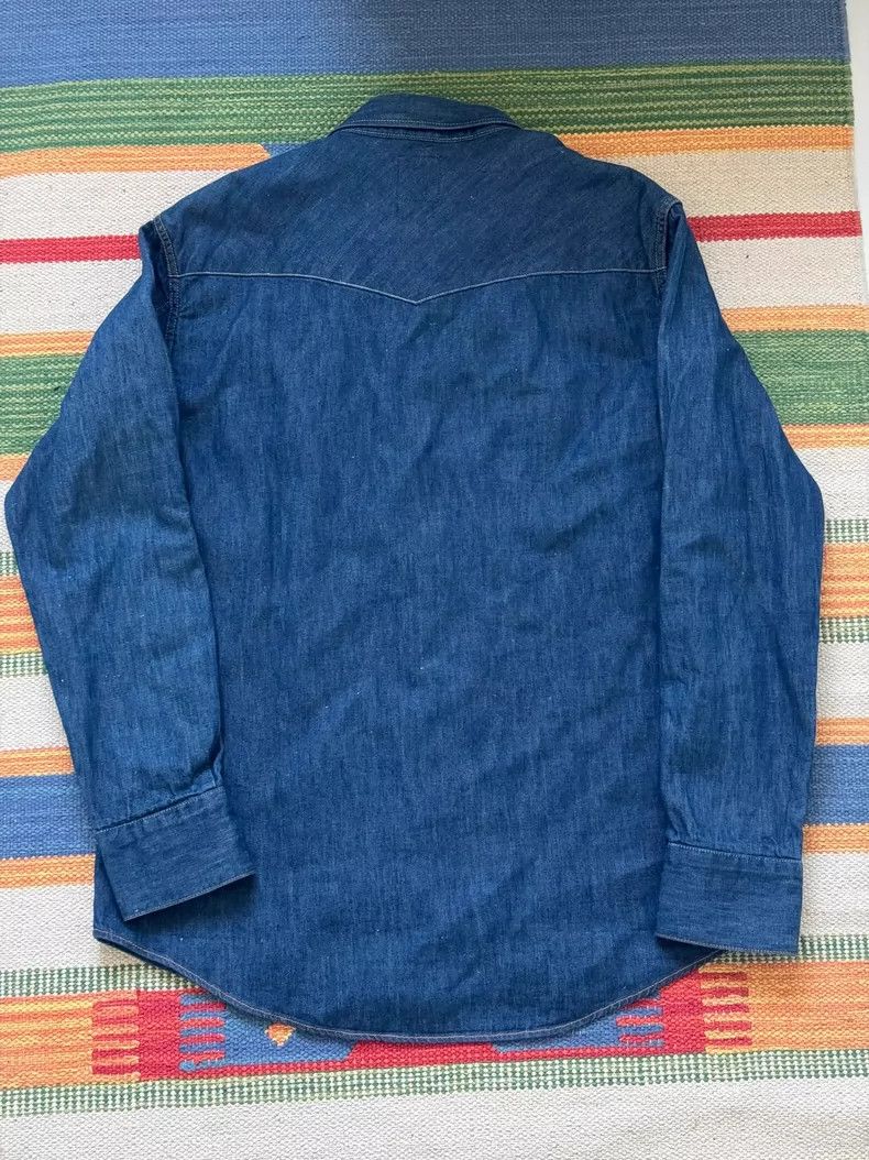 Visvim Visvim 13AW Water Drop Denim Shirt Size US L / EU 52-54 / 3 - 5 Thumbnail