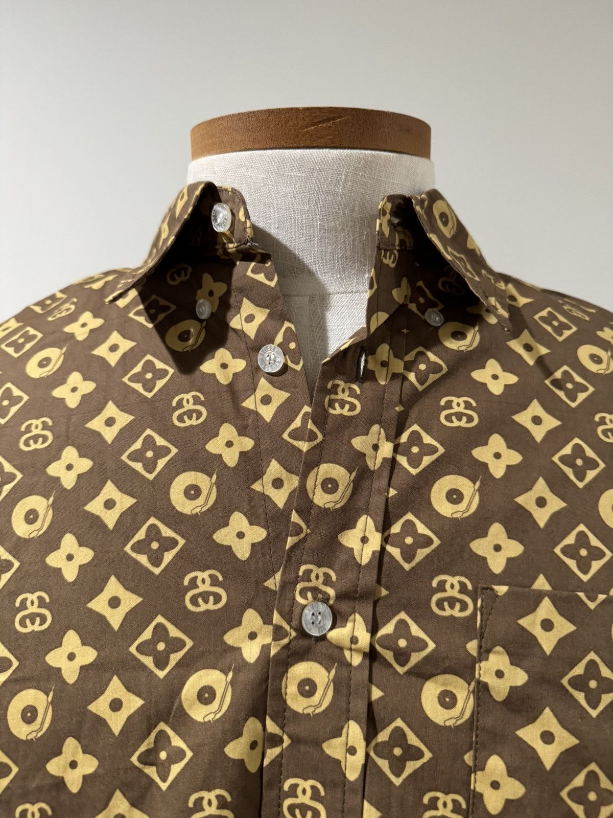 Stussy Stussy ‘LV’ Shirt Size US M / EU 48-50 / 2 - 2 Thumbnail