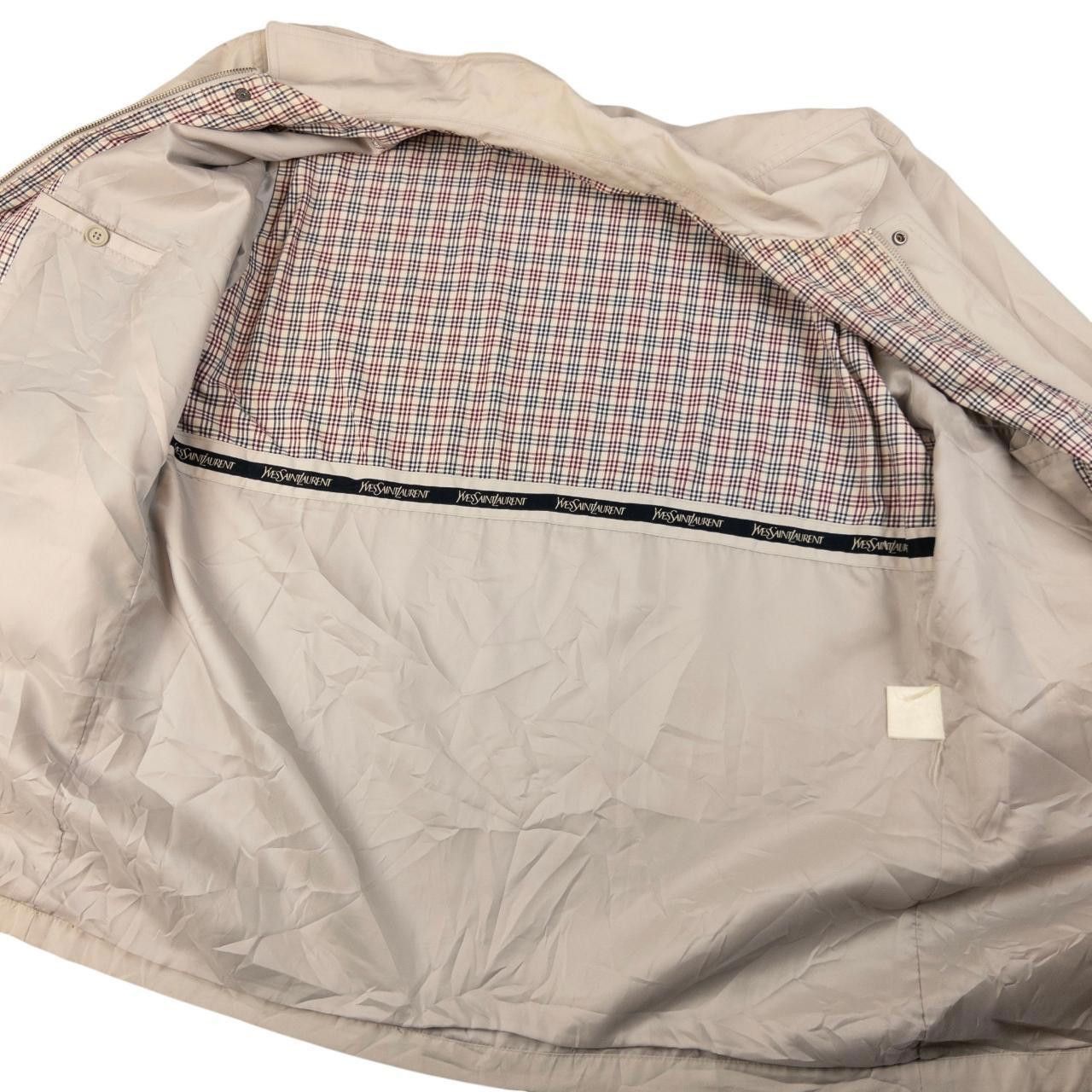 Yves Saint Laurent Vintage YSL Yves Saint Laurent Zip Up Jacket Size L Size US L / EU 52-54 / 3 - 4 Thumbnail