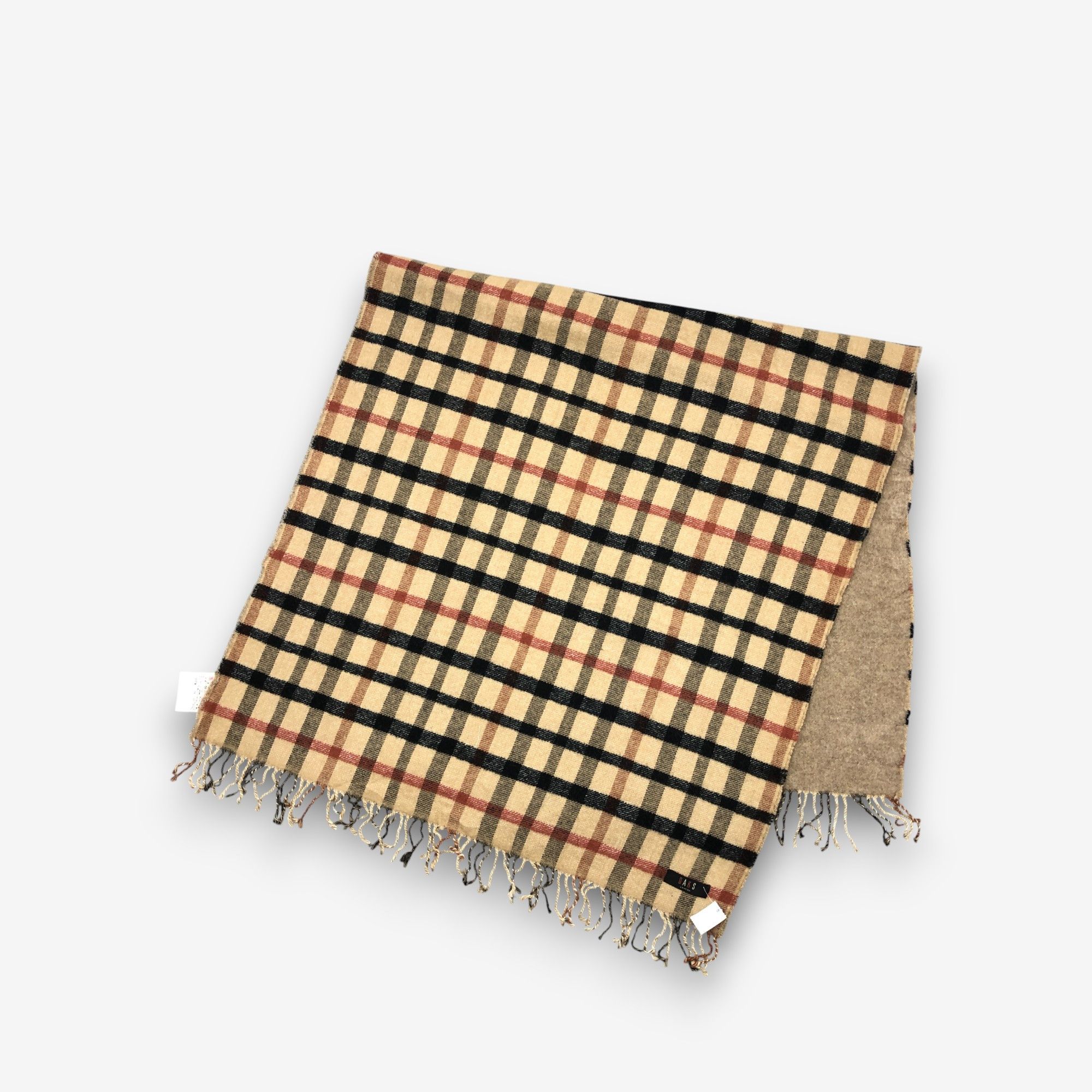 DAKS Vintage DAKS Scarf Muffler Wool Stole Shawls Scarves Size ONE SIZE - 4 Thumbnail