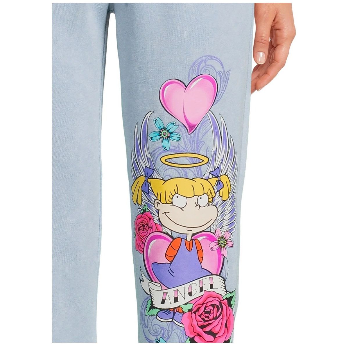 Nickelodeon Rugrats Juniors' Large 11-13 Graphic Jogger Pants 28" Inseam Size 34" / US 12 / IT 48 - 3 Thumbnail