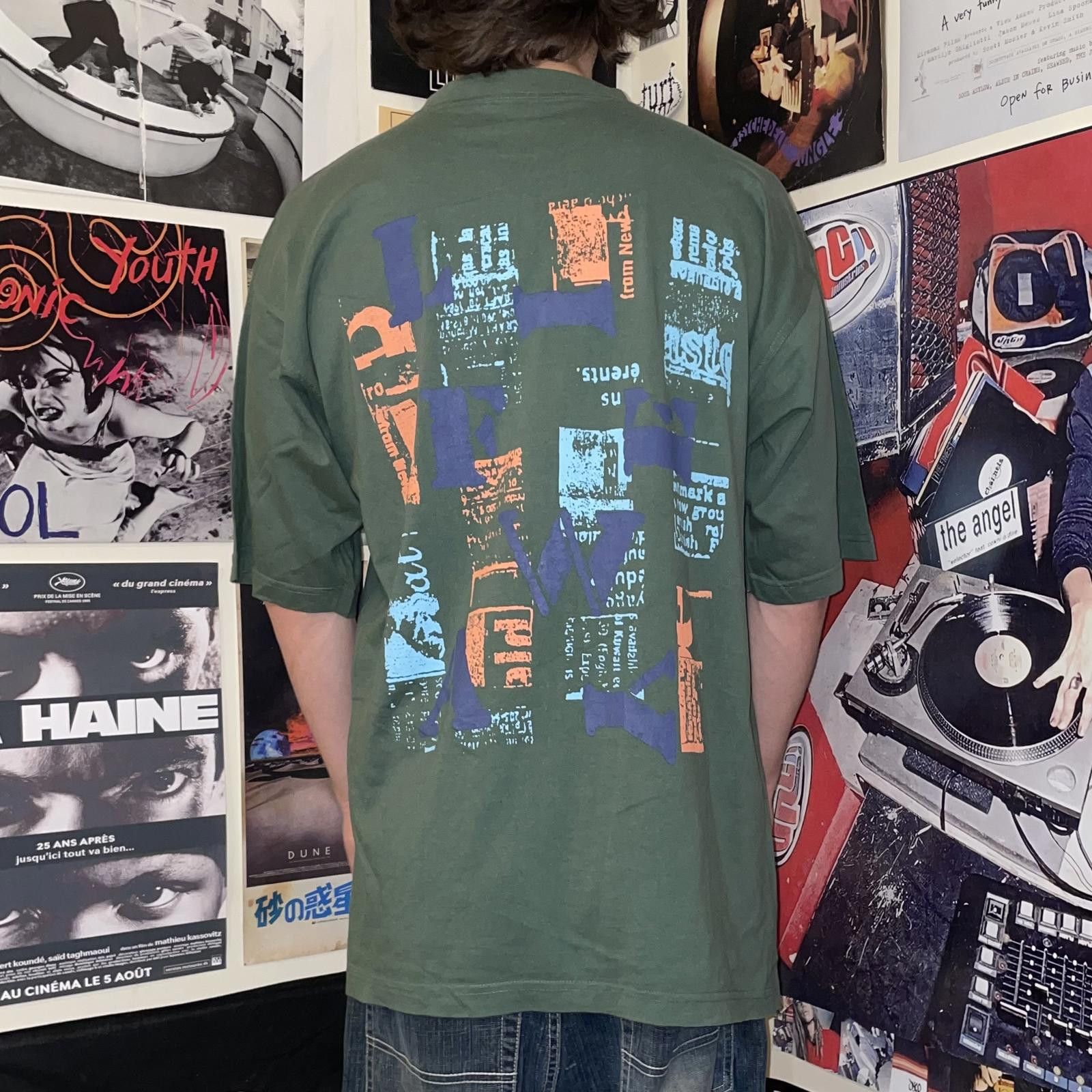 Designer Lifeway 90s Graphic Stencil T-Shirt XXL Size US XXL / EU 58 / 5 - 7 Thumbnail