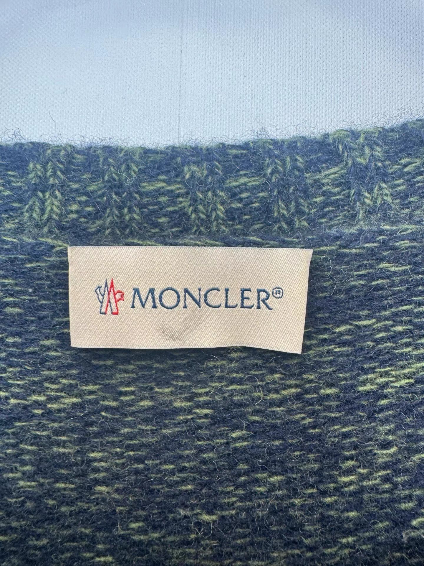 Moncler Moncler FW22 Mixed Color Knit Crew Neck Sweater K36 Size US XL / EU 56 / 4 - 3 Thumbnail