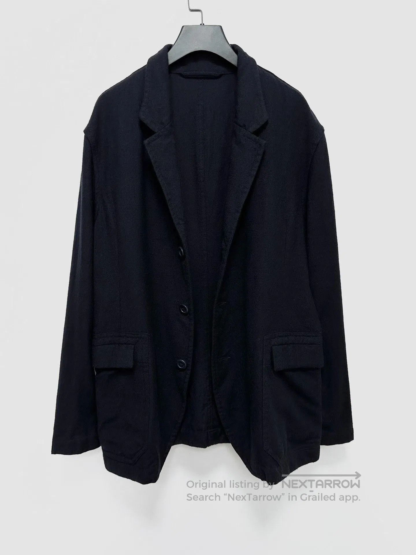 Casey Casey Casey Casey Wool Black Blue Coat. Size US S / EU 44-46 / 1 - 2 Thumbnail