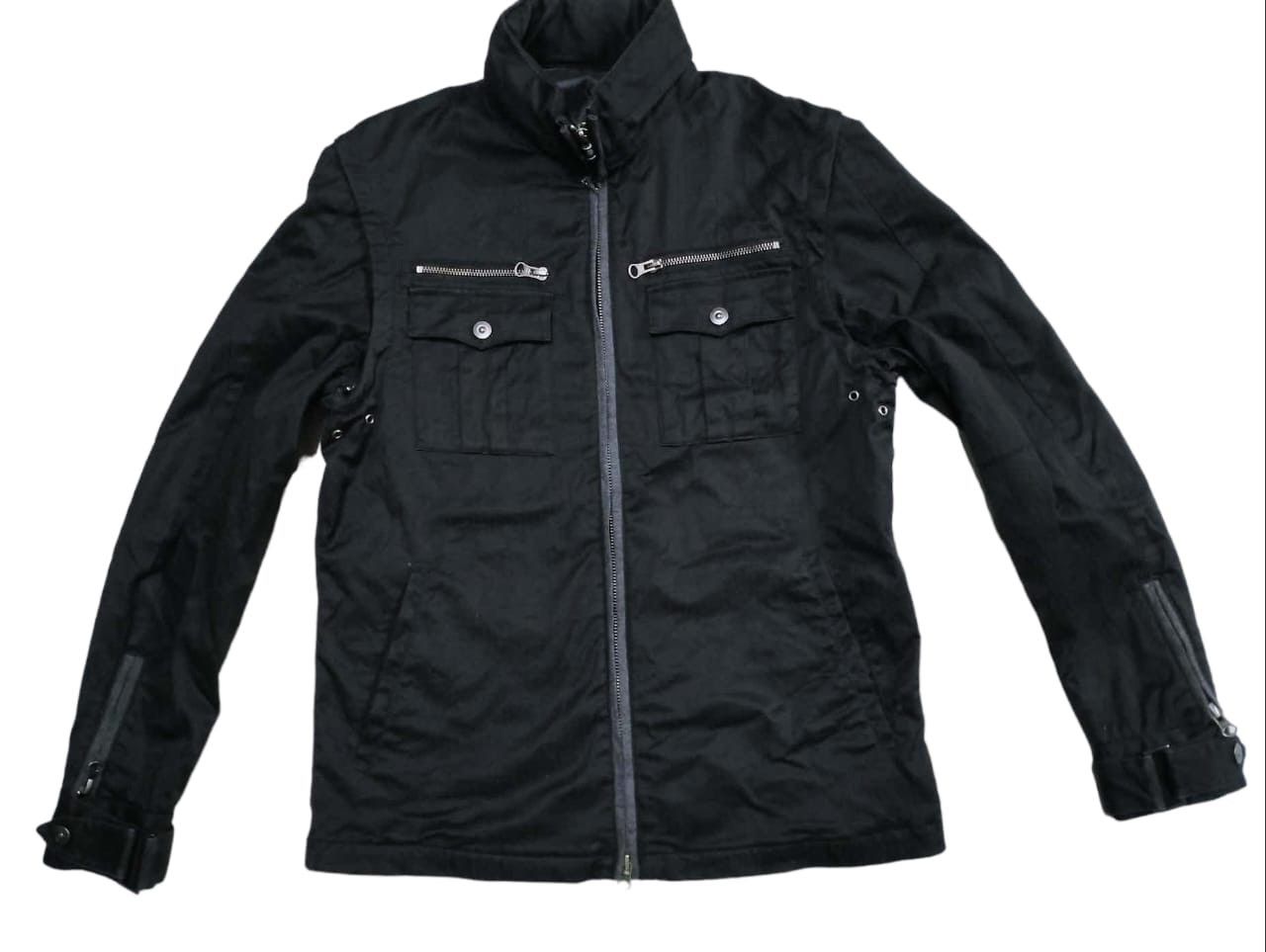 PPFM Rider Vest / Jacket Hidden Hoodie Tag Saiz M fit S