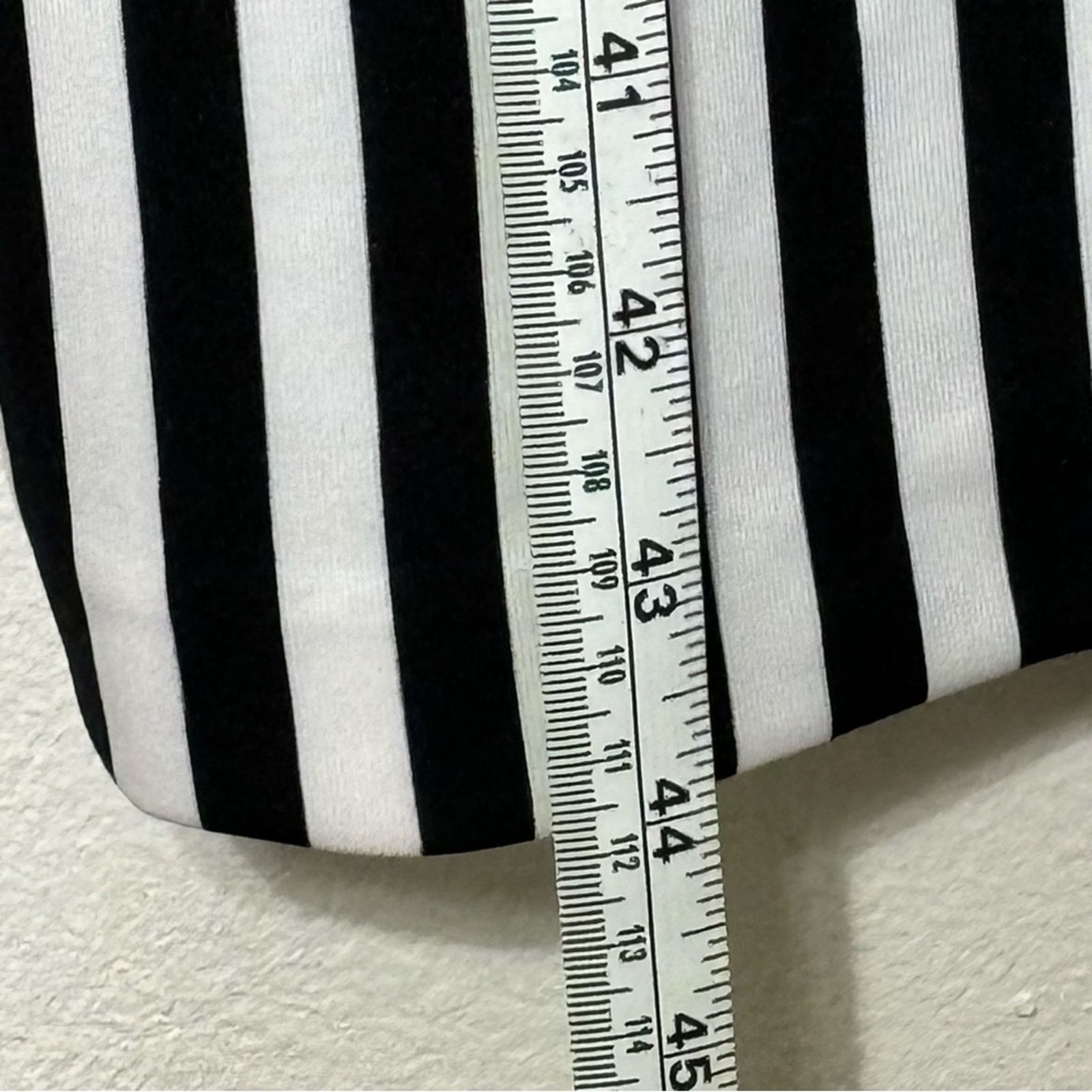 Other NY&C 7th Avenue Navy White Striped Dress XL NWT 3/4 Sleeve Size XL / US 12-14 / IT 48-50 - 4 Thumbnail