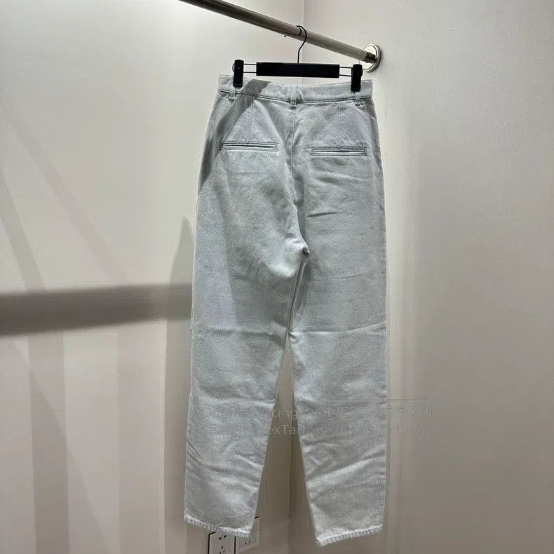 Chanel Chanel Logo button straight jeans Size 25" / US 0 / IT 36 - 2 Thumbnail