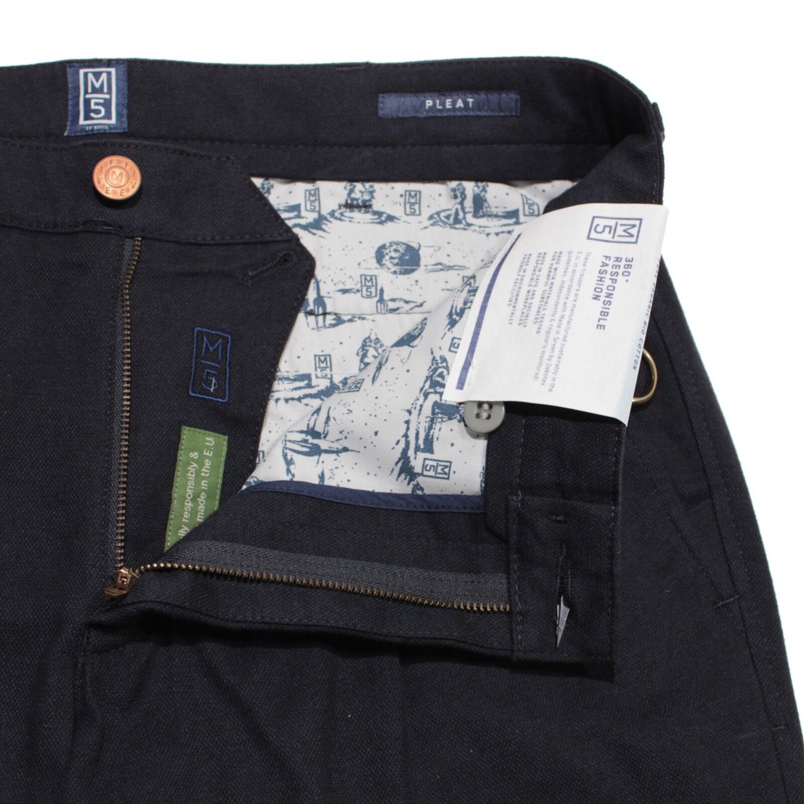 Other Meyer New with tags Chino Size 33 US In Blue Size US 33 - 3 Thumbnail