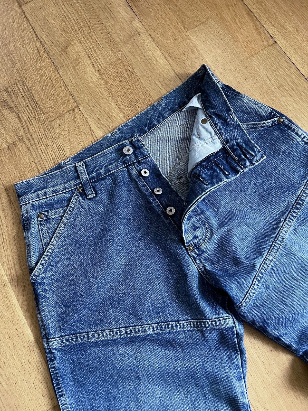 G-Star Y2K G-Star Double Knee Elwood Baggy Fit Denim Jeans Size US 30 / EU 46 - 8 Thumbnail