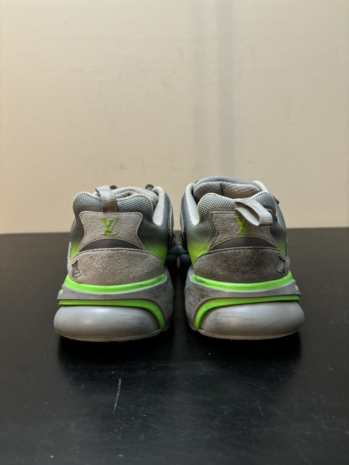Louis Vuitton Louis Vuitton Tactic Runner Grey Green Size US 7 / EU 40 - 5 Thumbnail