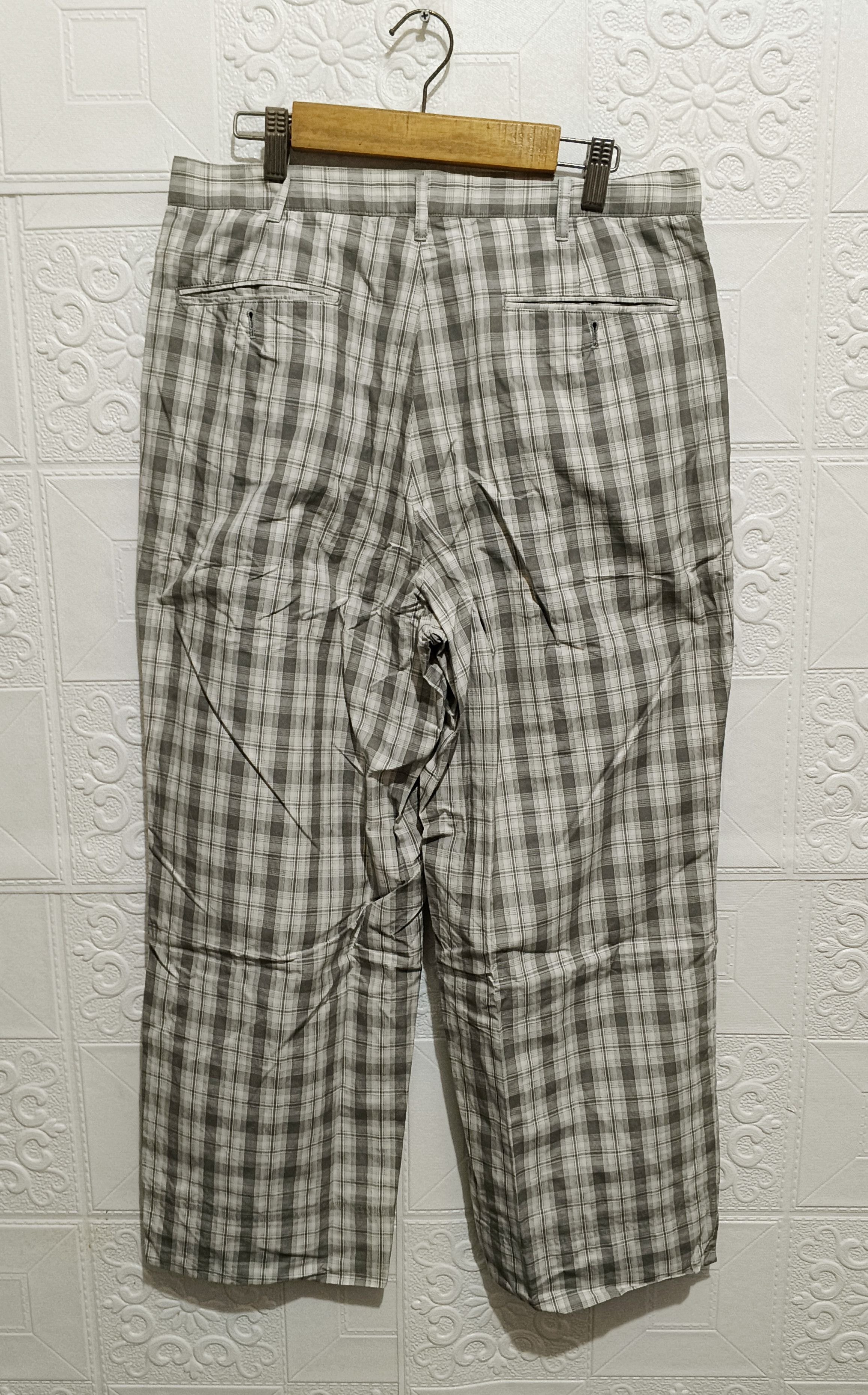 Christian Dior Monsieur CHRISTIAN DIOR MONSIEUR PLAID PANT Size US 32 / EU 48 - 2 Thumbnail