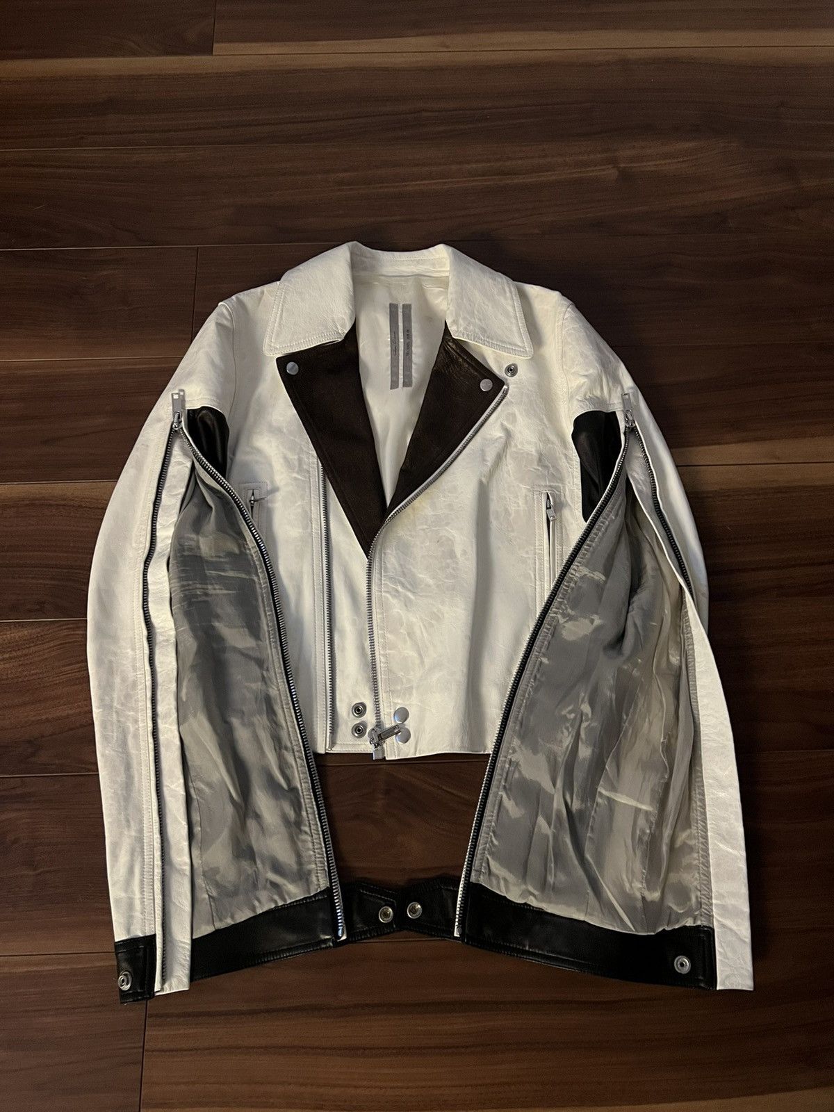 Rick Owens Rick Owens ss20 DracuBiker Jacket Size US S / EU 44-46 / 1 - 1 Thumbnail