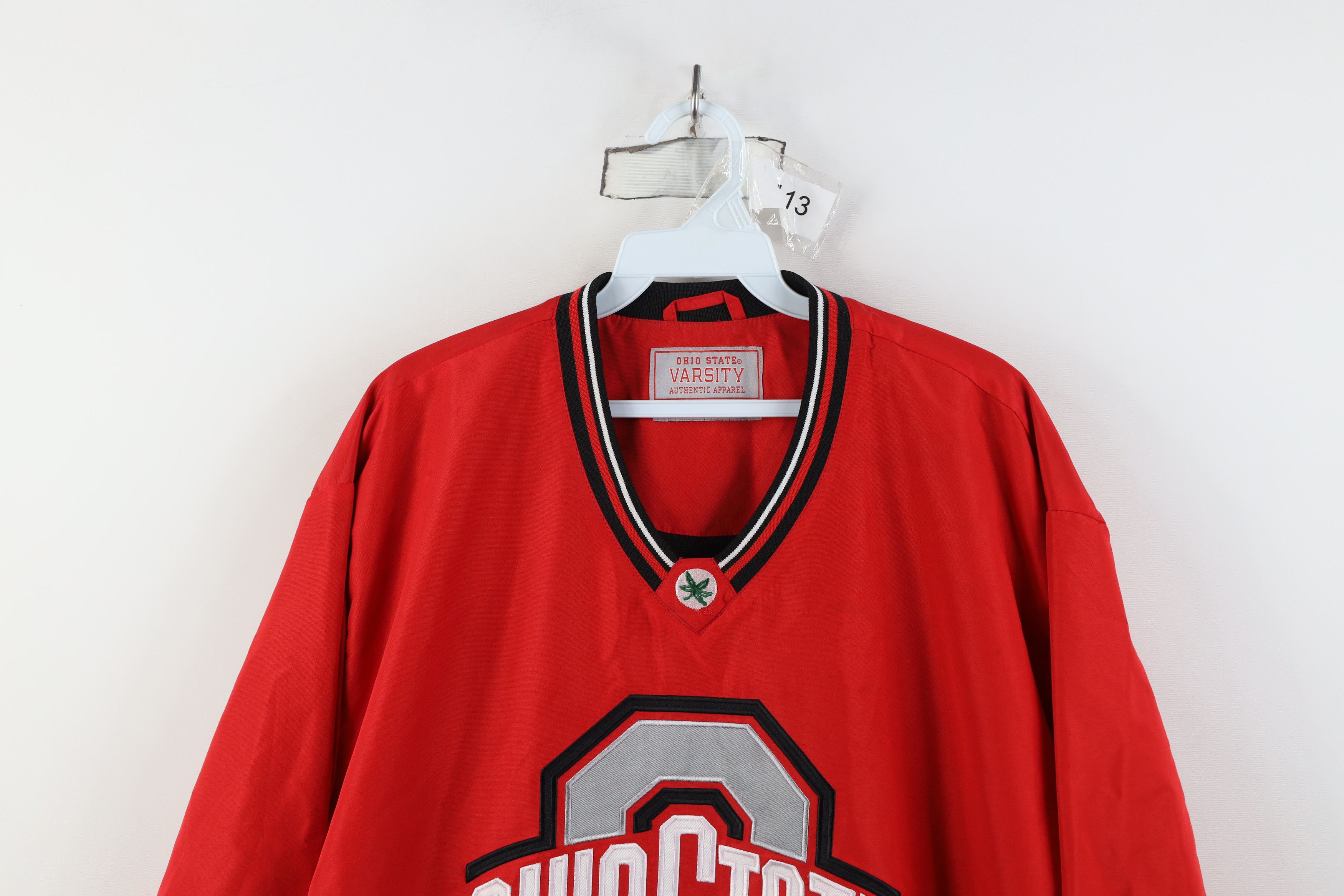 Vintage Vintage 90s Y2K Ohio State University Windbreaker Jacket Size US L / EU 52-54 / 3 - 2 Thumbnail