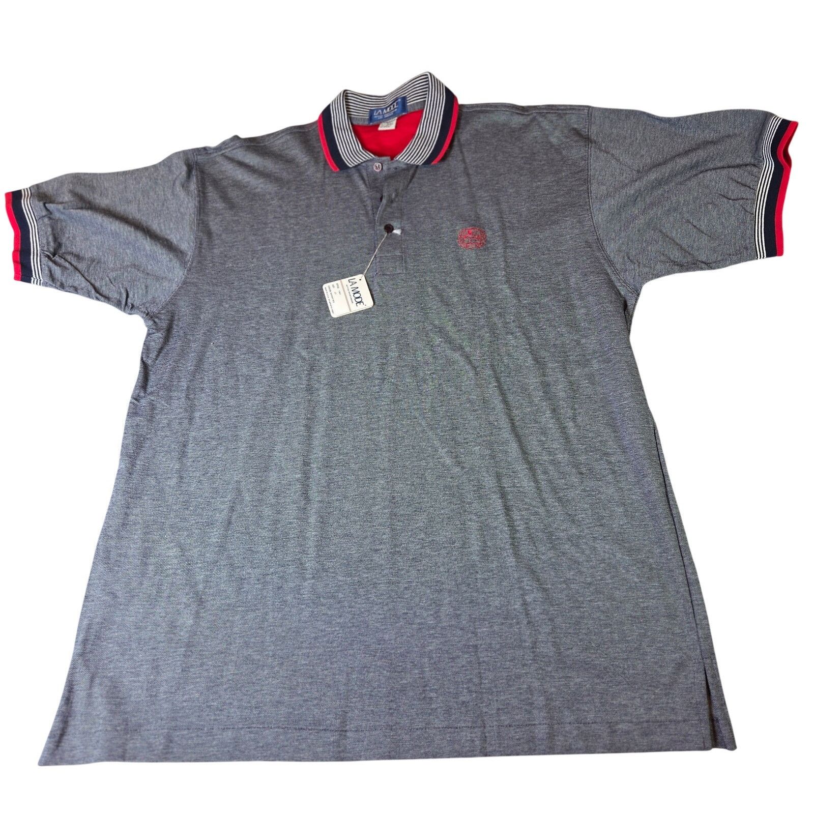 Vintage Vintage La Mode USA Made Polo Shirt Mens L NWT Size US L / EU 52-54 / 3 - 1 Thumbnail