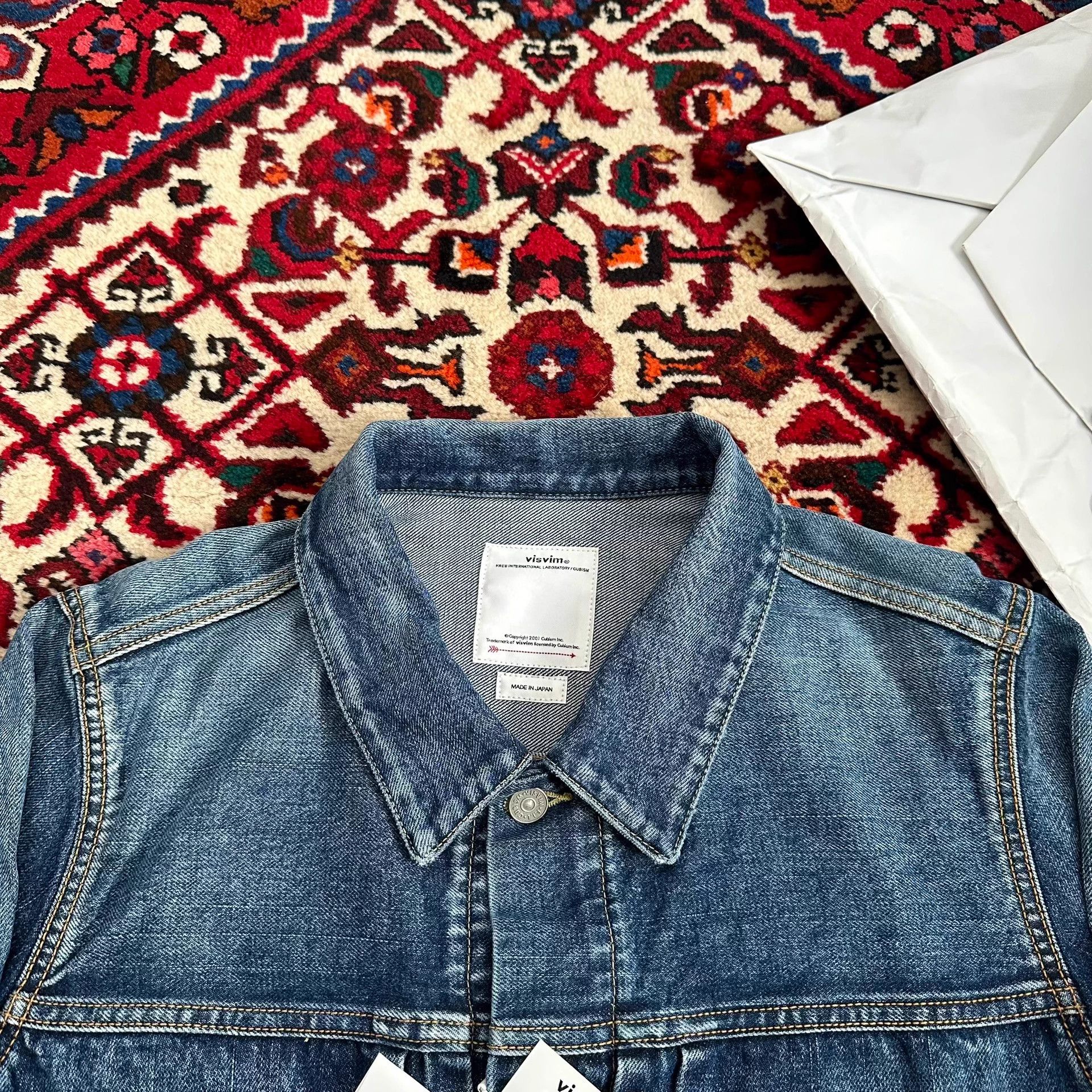 Visvim visvim 22ss 101 jkt denim jacket size 3 new Size US L / EU 52-54 / 3 - 3 Thumbnail
