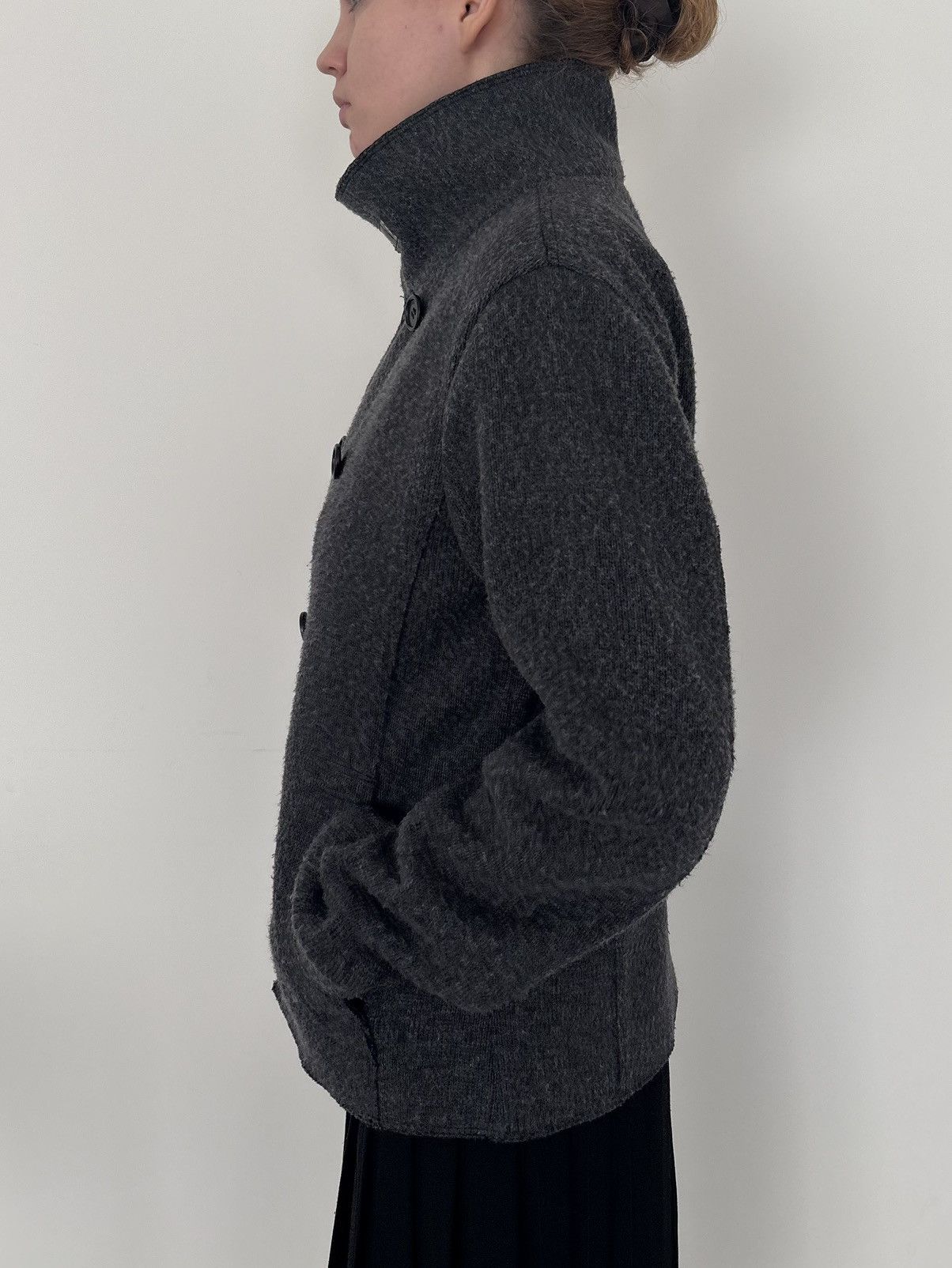 Dirk Bikkembergs grey woolblend Dirk Bikkembergs coat Size M / US 6-8 / IT 42-44 - 2 Thumbnail