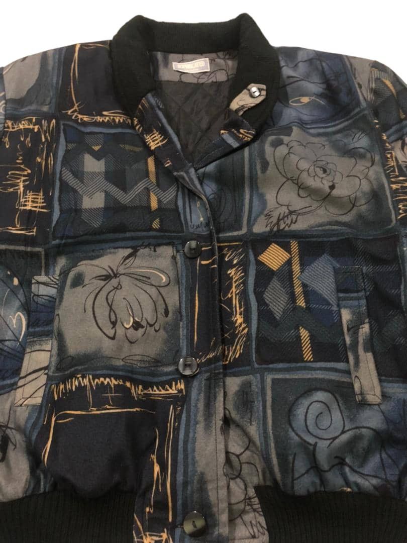 Beauty Beast Japanese Sophiscated Full Print Bomber Jacket Style Size M / US 6-8 / IT 42-44 - 8 Thumbnail