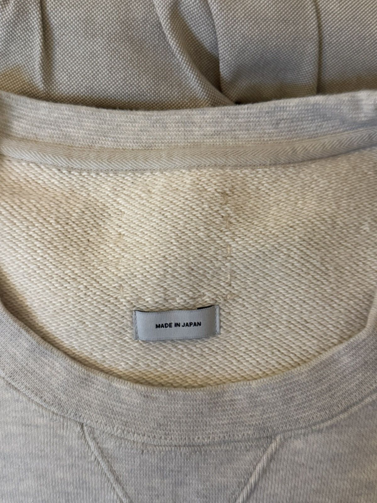 Visvim Gas Tank Crewneck Grey Oatmeal Size US XL / EU 56 / 4 - 4 Thumbnail