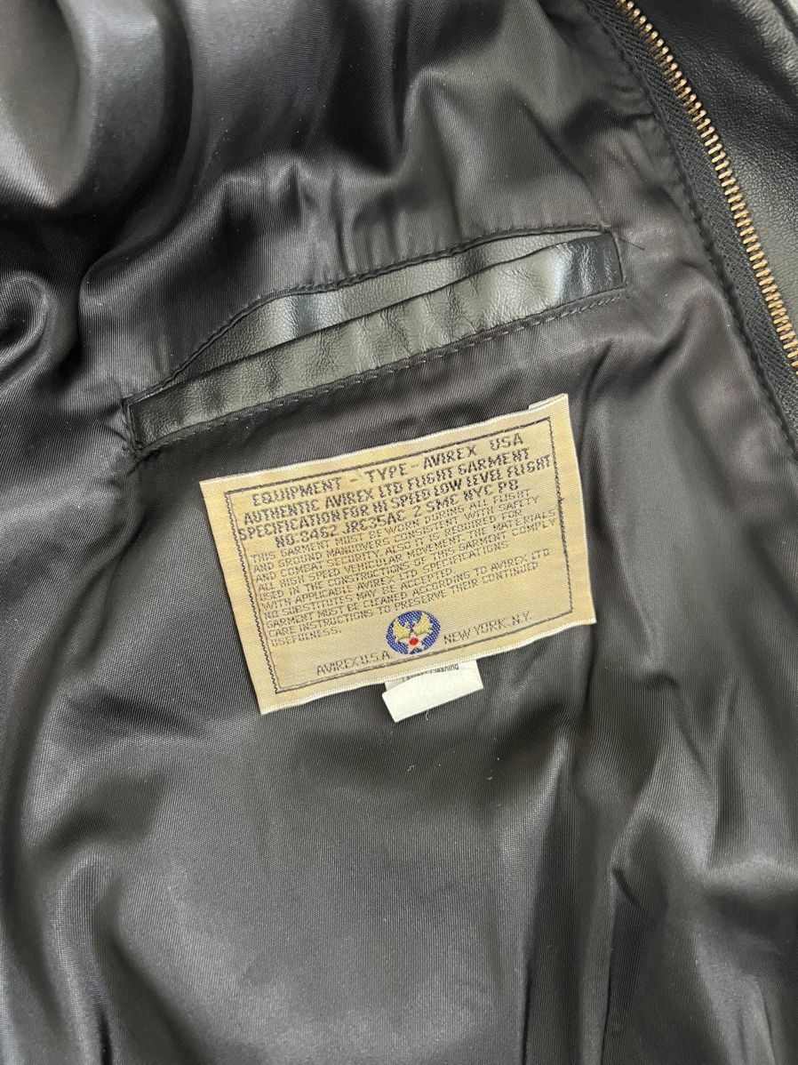Avirex RARE Avirex Type A2 Leather Bomber Size US L / EU 52-54 / 3 - 5 Thumbnail