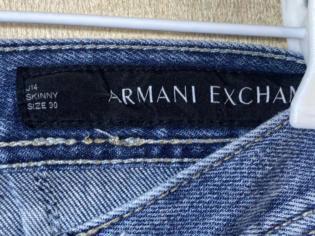 Armani Exchange × Japanese Brand Armani Exchange women’s blue jeans size 29 Size 29" - 3 Thumbnail