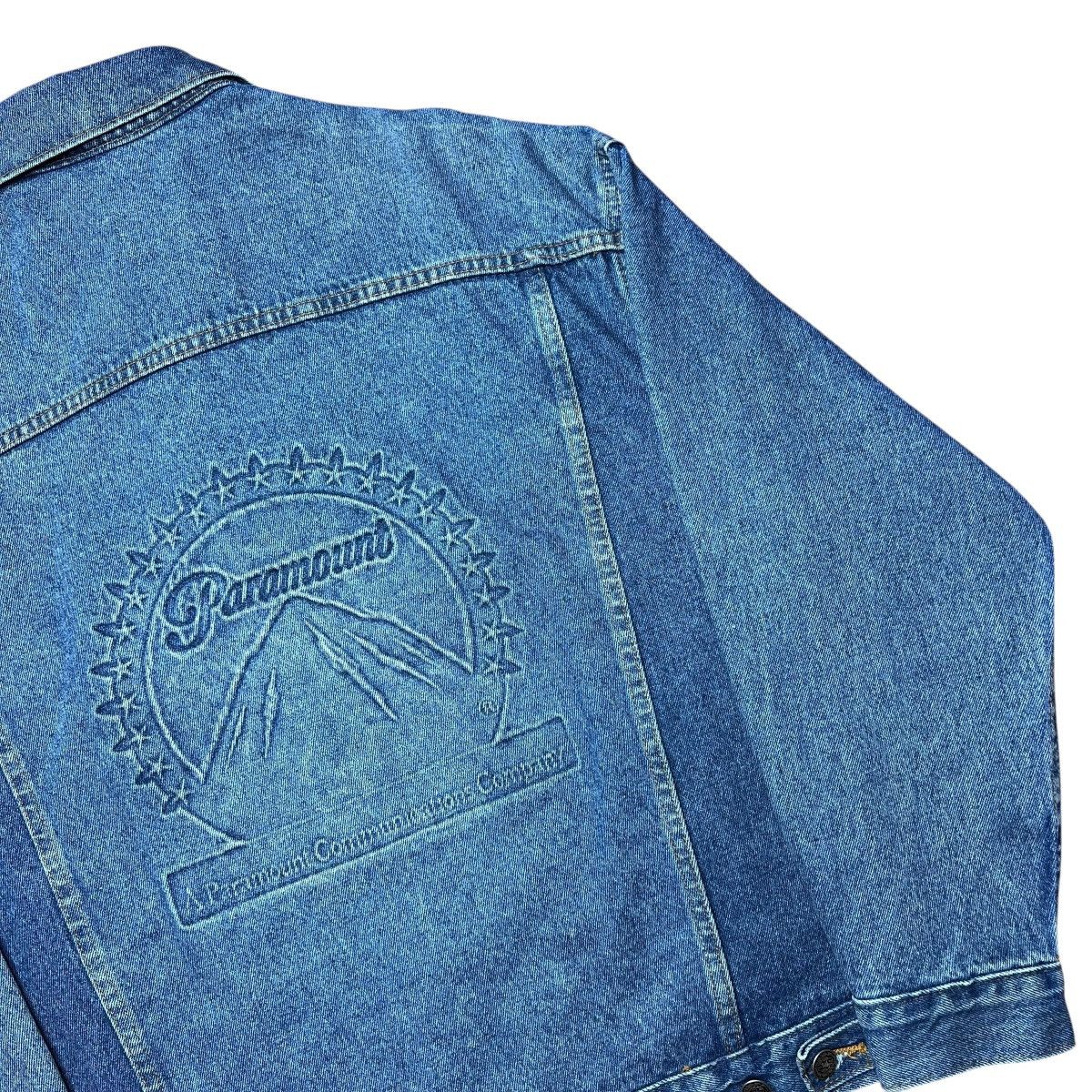Other Vintage Paramount Communications Company Movie Denim Jacket Size US L / EU 52-54 / 3 - 20 Thumbnail