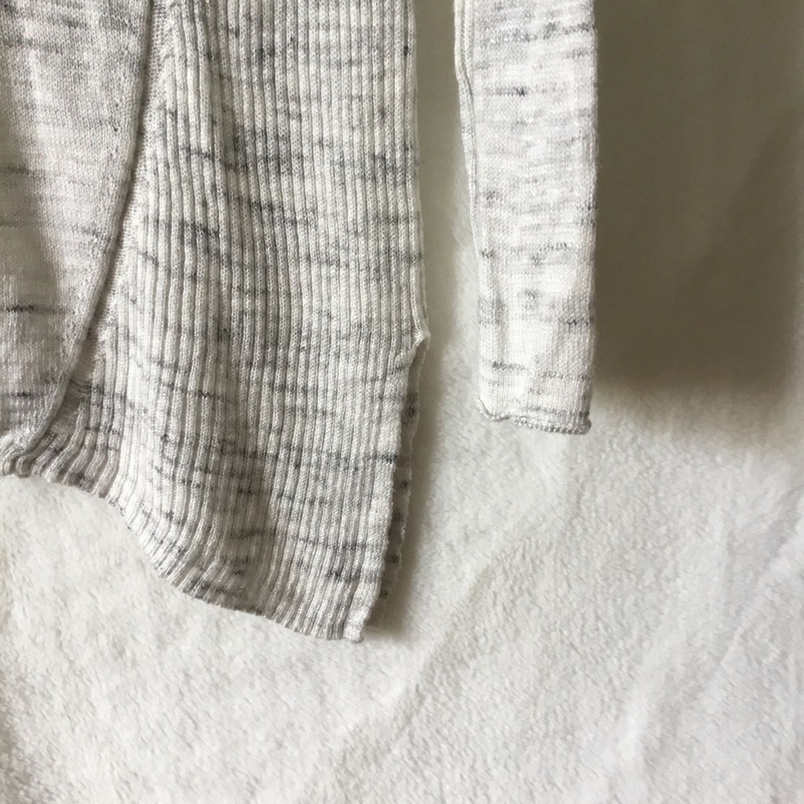 Lou & Grey Lou & Grey Light Gray Ribside Boatneck Sweater Top Size S / US 4 / IT 40 - 7 Thumbnail