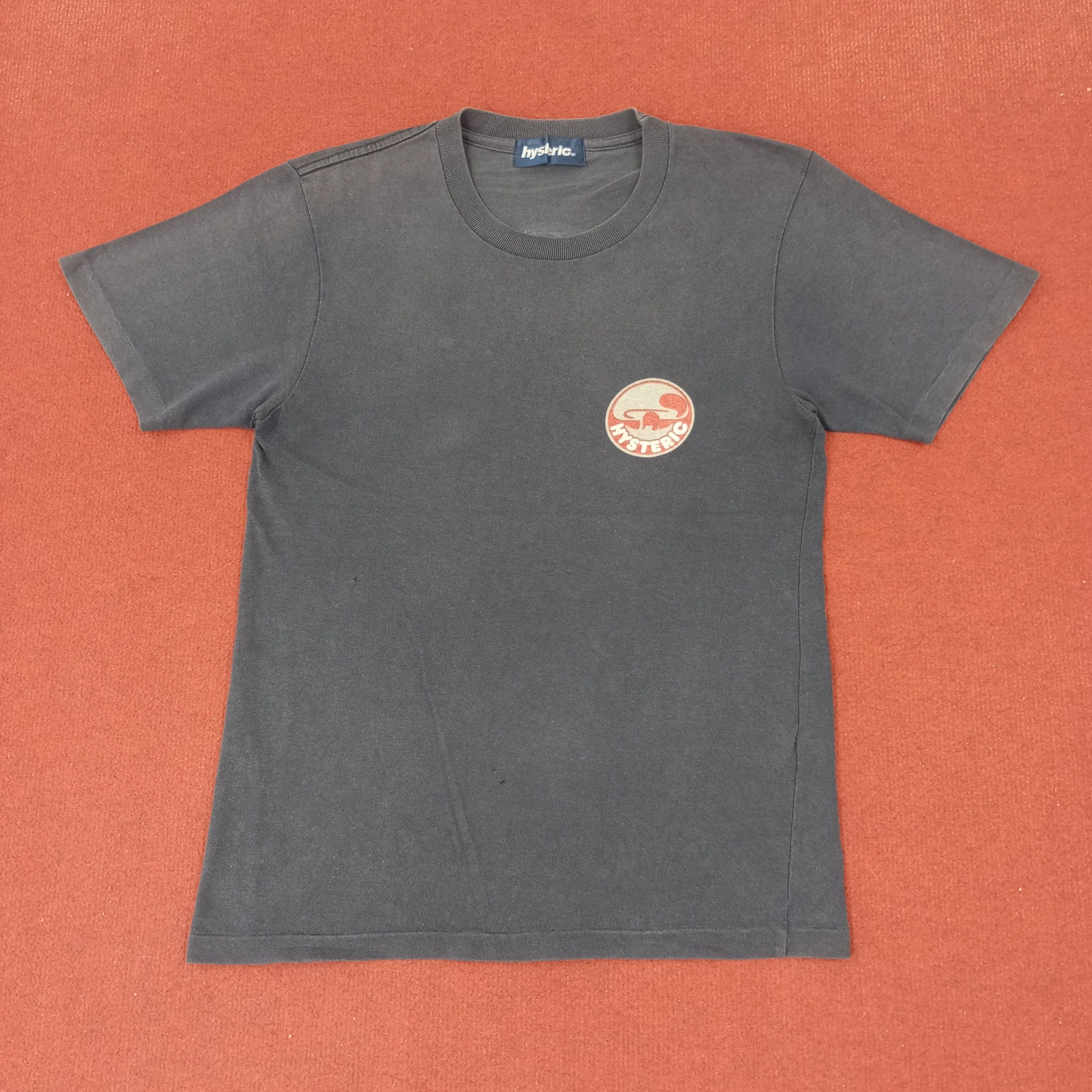 Hysteric Glamour × Japanese Brand × Vintage Hysteric Glamour Streetwear Backprint Design Tshirt c219n19 Size US S / EU 44-46 / 1 - 3 Thumbnail