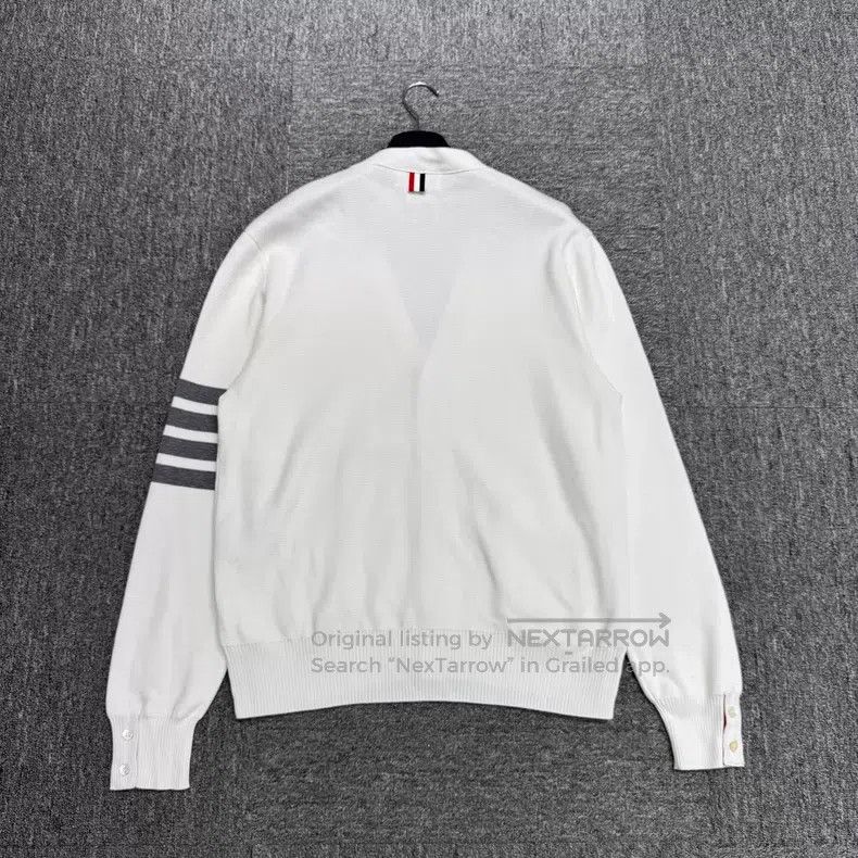 Thom Browne Four-stripe Knit Cardigan main image 3