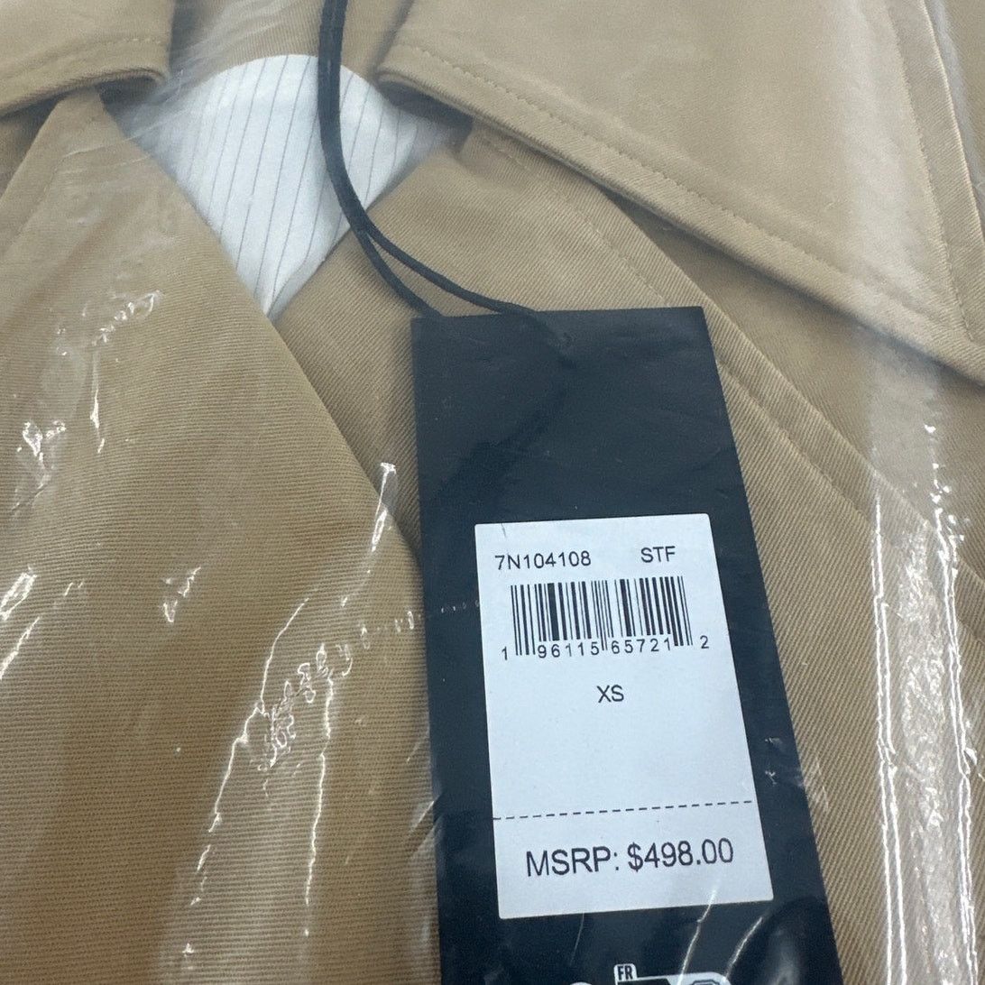 7 For All Mankind 7 For All Mankind Women's Stratford Oversized Cape Trench XS Size XS / US 0-2 / IT 36-38 - 3 Thumbnail