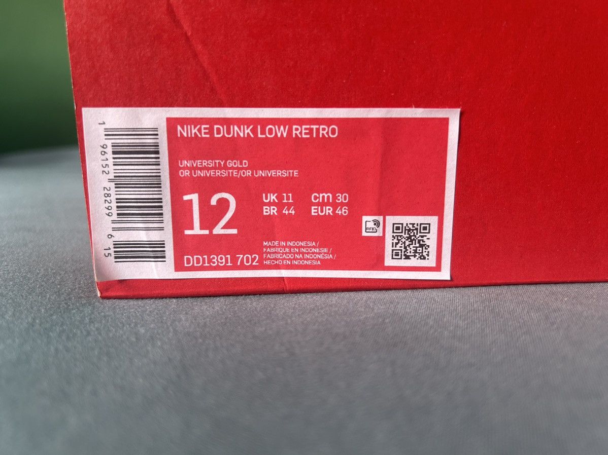 Nike Nike Dunk Low Arizona State 2022 Size US 12 / EU 45 - 6 Thumbnail