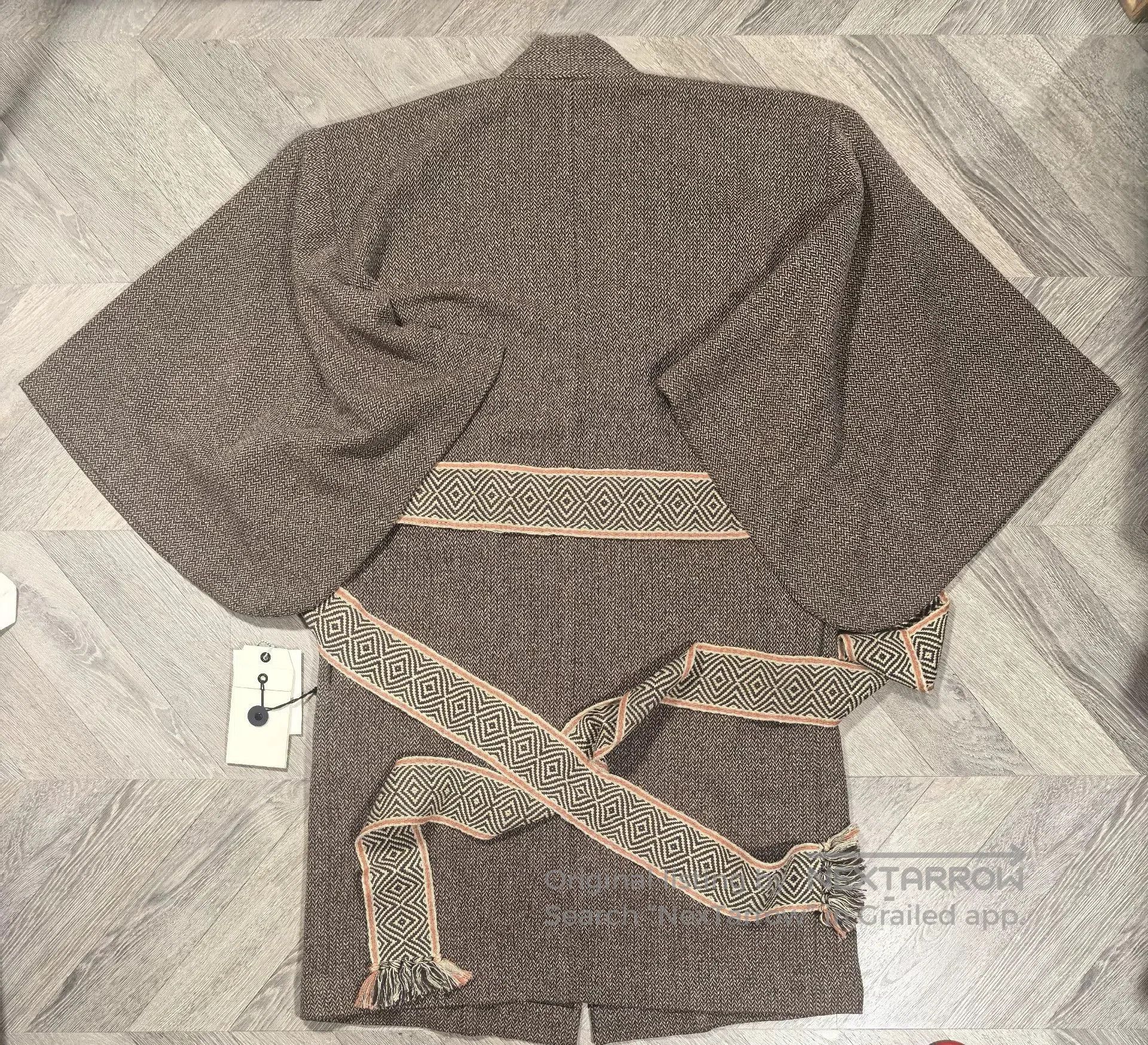 Visvim Visvim Yukata Coat Herringbone Silk Wool Blend. Size US M / EU 48-50 / 2 - 3 Thumbnail